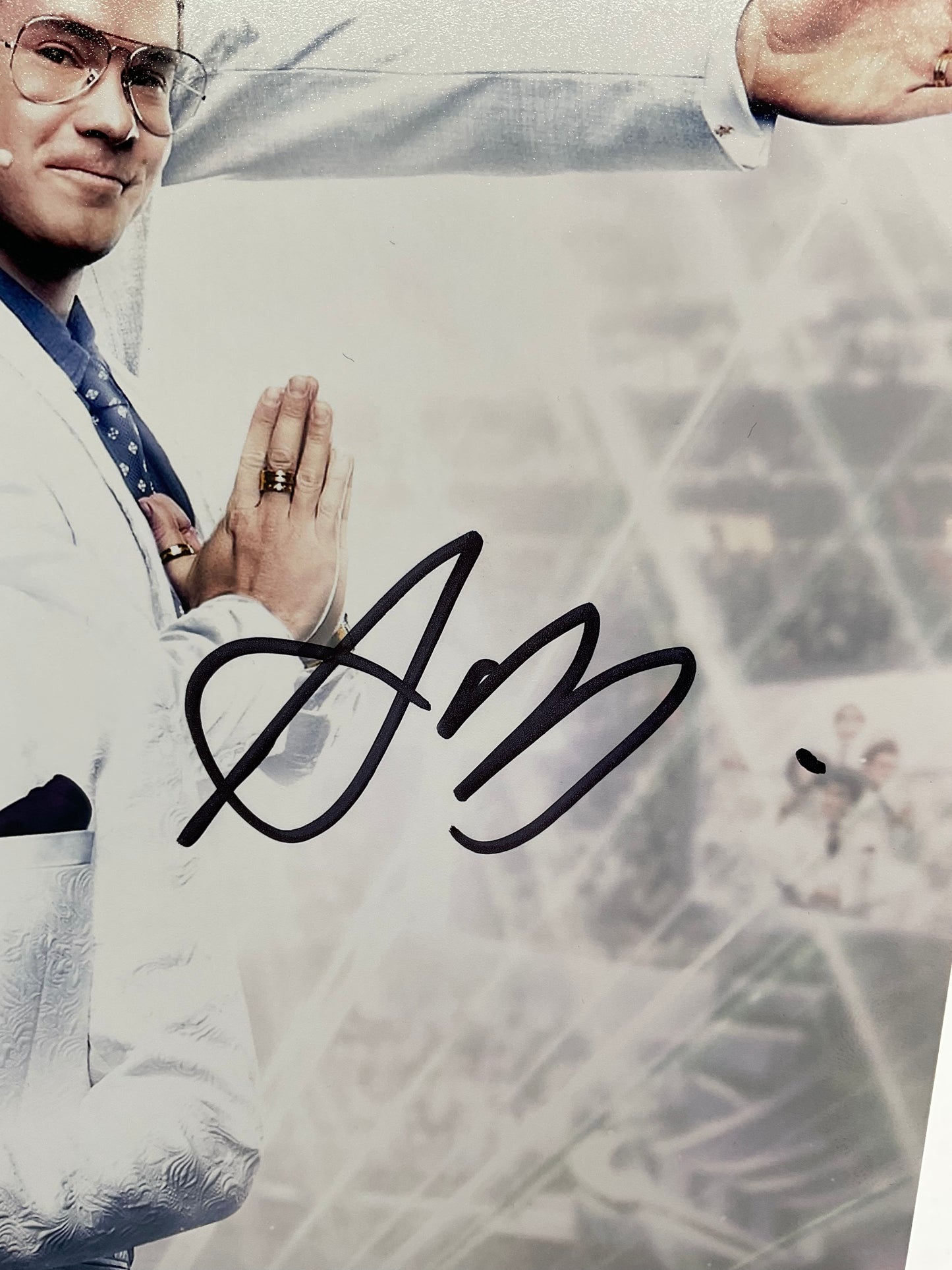 Righteous Gemstones cast signed photo ACOA Goodman, McBride, Patterson, Devine