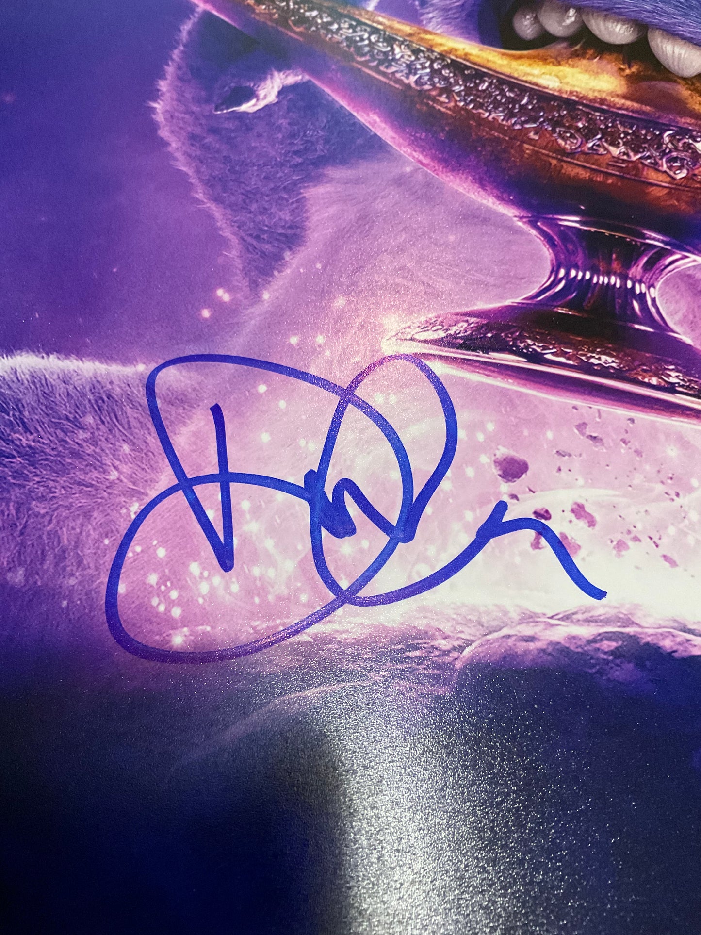 Dean Fleischer Camp Lilo and Stitch signed 12x18 Photo Beckett