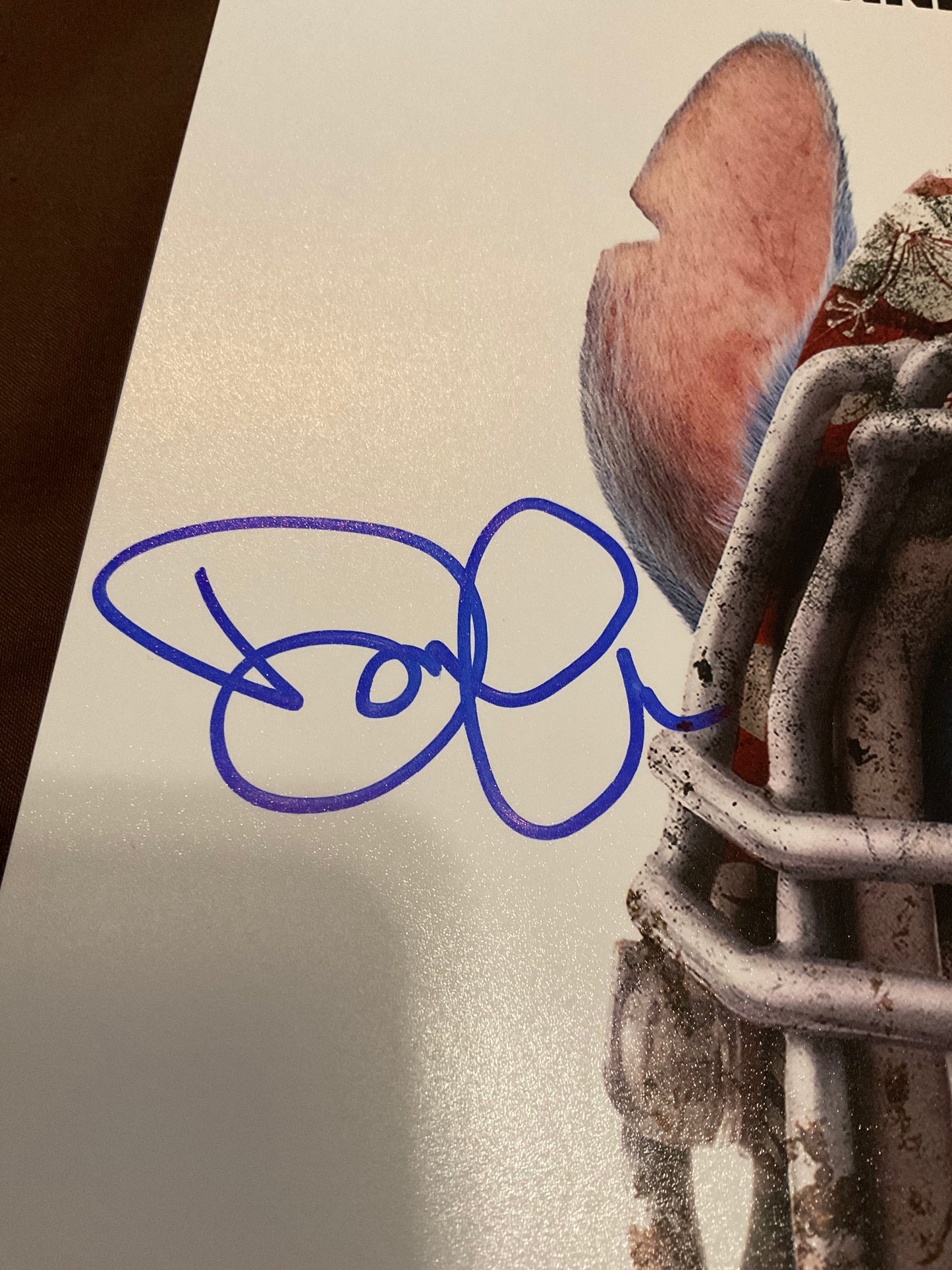 Dean Fleischer Camp Lilo and Stitch signed 12x18 Photo Beckett