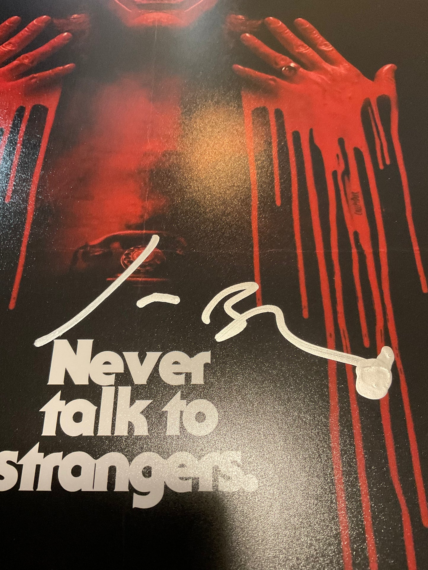 Jason Blum The Black Phone signed 12x18 Photo Beckett