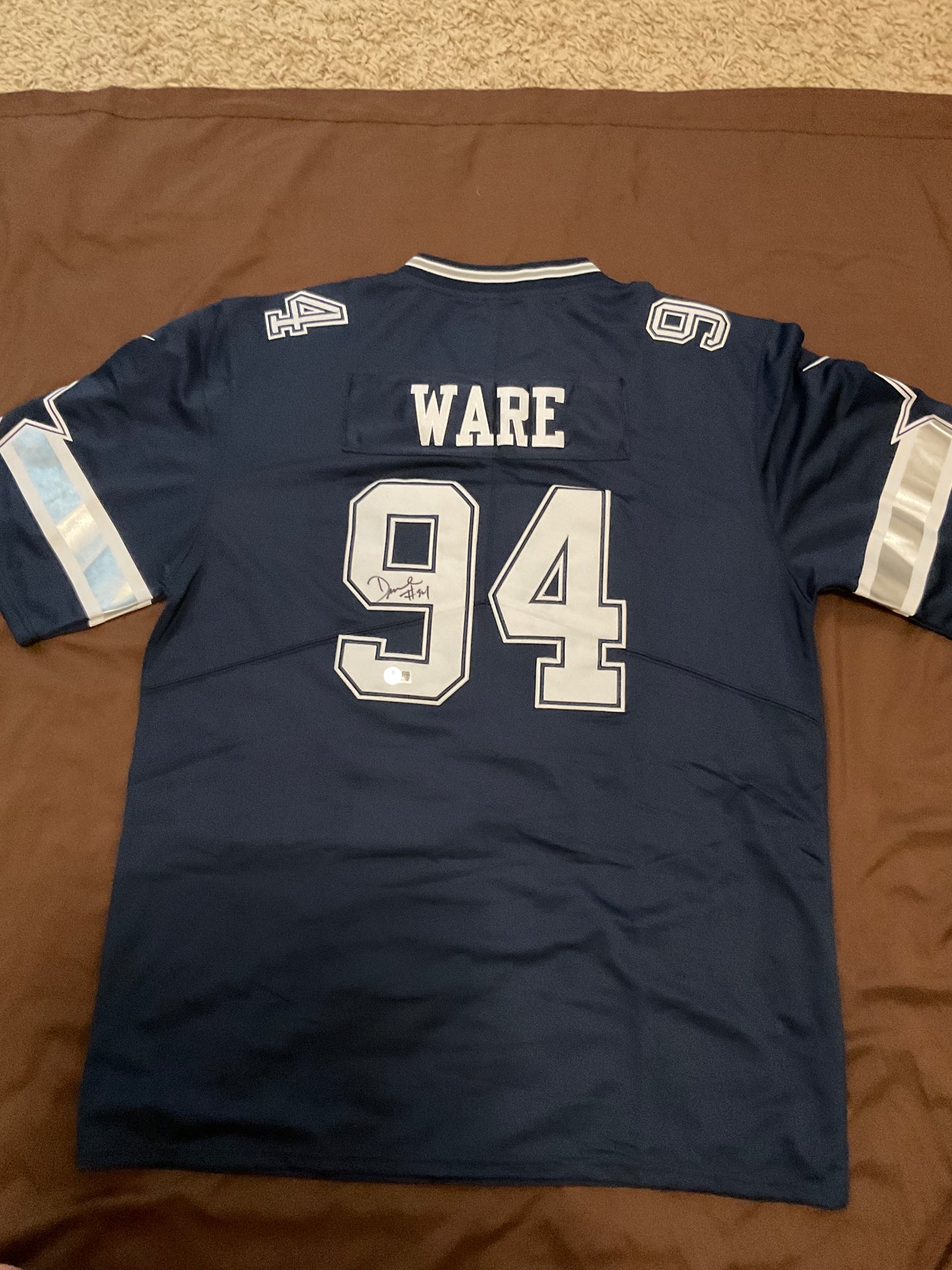 DeMarcus Ware Dallas Cowboys signed Jersey Beckett XXL