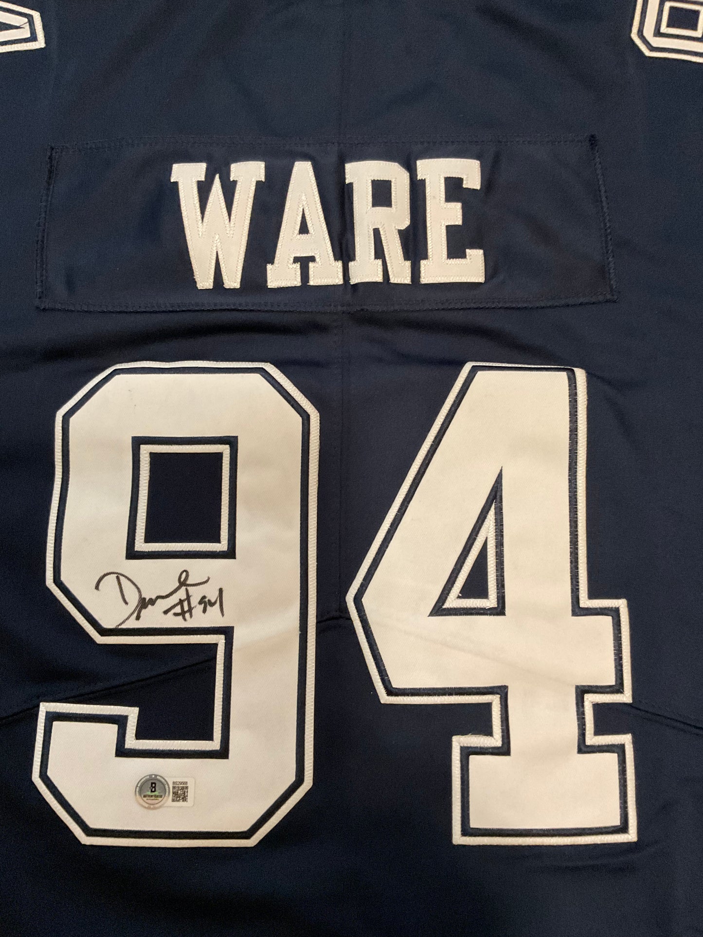 DeMarcus Ware Dallas Cowboys signed Jersey Beckett XXL