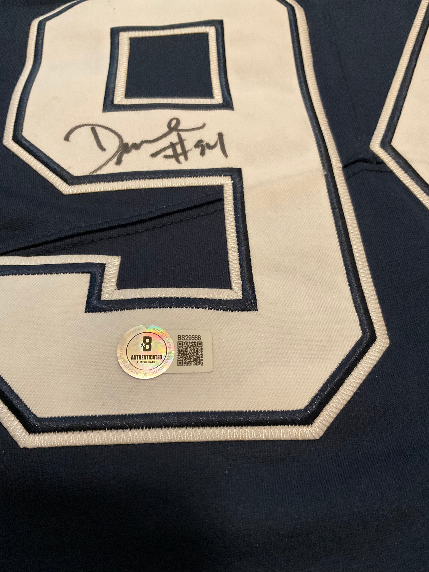 DeMarcus Ware Dallas Cowboys signed Jersey Beckett XXL