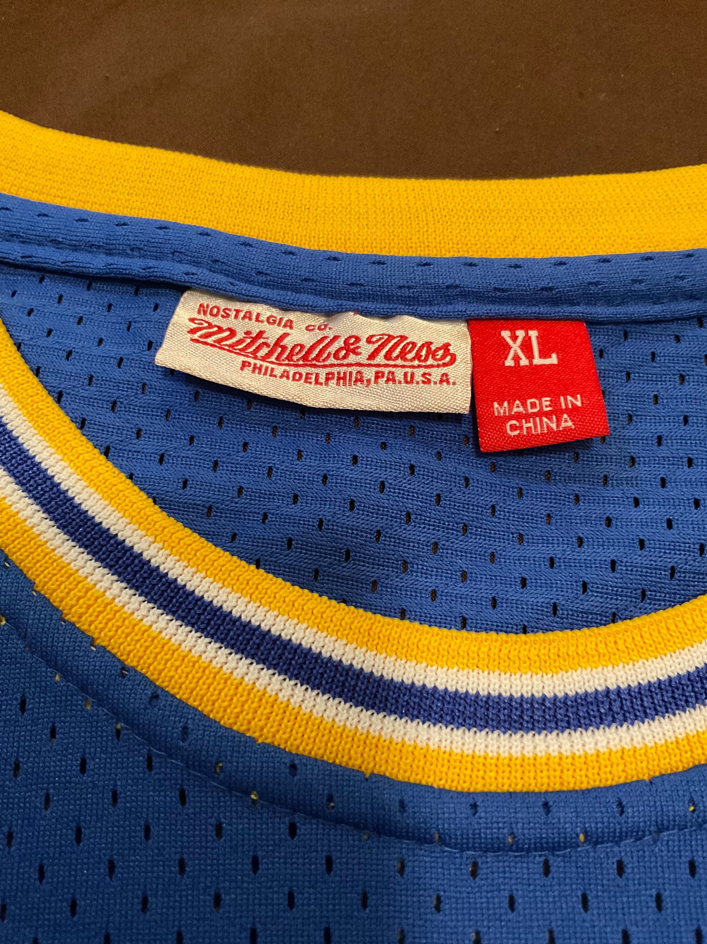 Tim Hardaway Golden State Warriors signed Jersey JSA