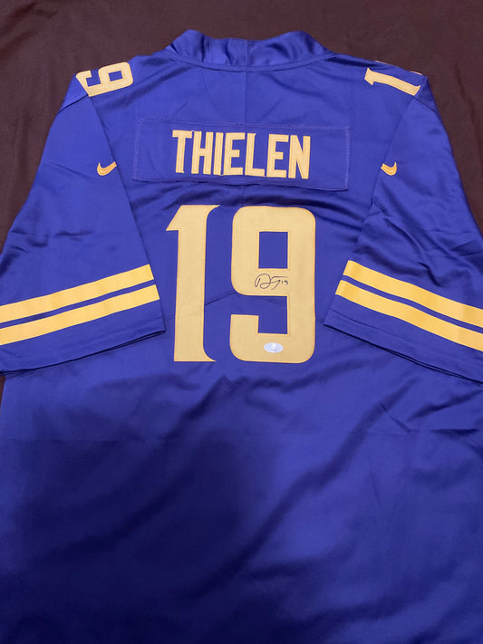 Adam Thielen Minnesota Vikings signed Jersey XXL JSA