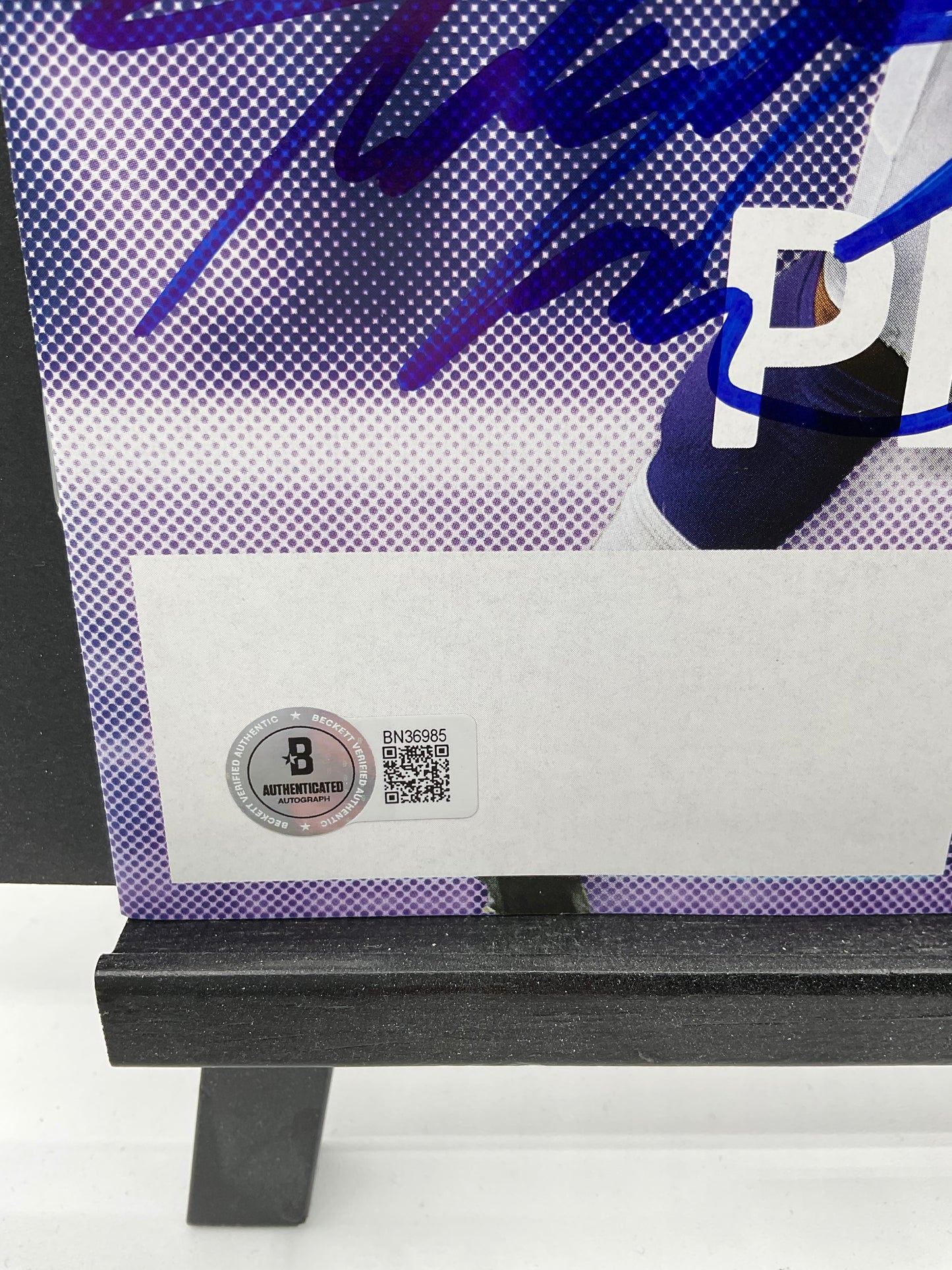 Adrian Peterson Minnesota Vikings signed Sports Illustrated Beckett NL