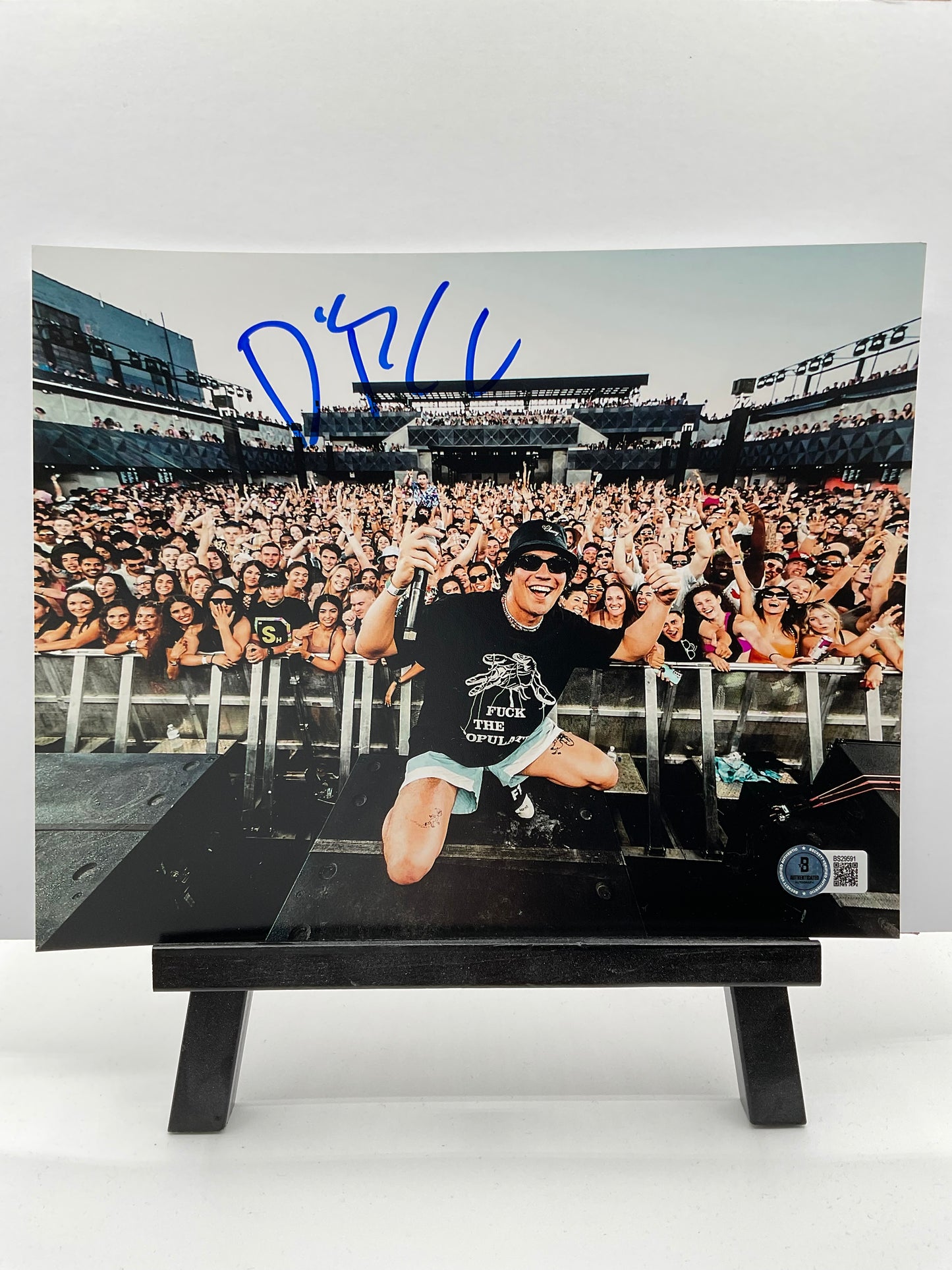 Disco Lines DJ signed Photo 8x10 Beckett Music EDM Baby Girl