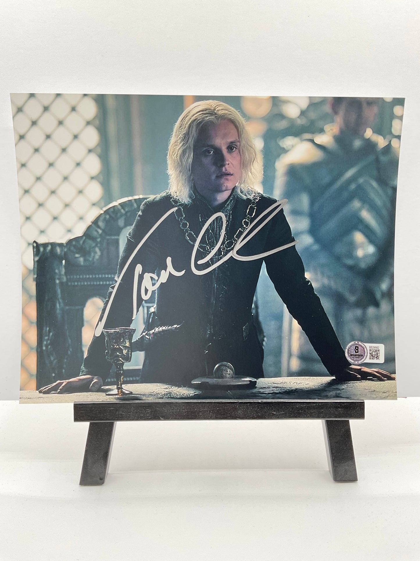 Tom Glynn Carney House of the Dragon signed Photo 8x10 Beckett
