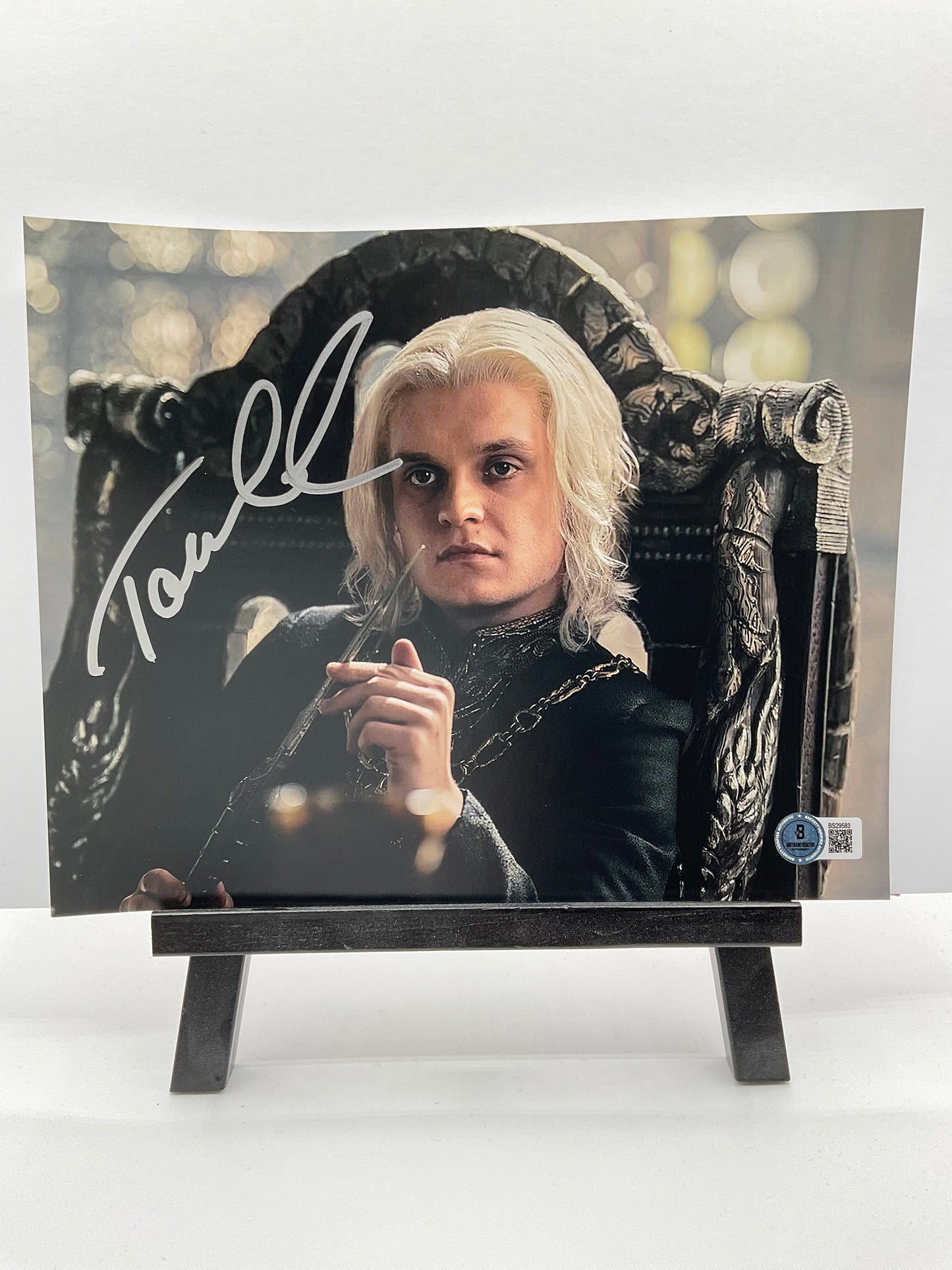 Tom Glynn Carney House of the Dragon signed Photo 8x10 Beckett