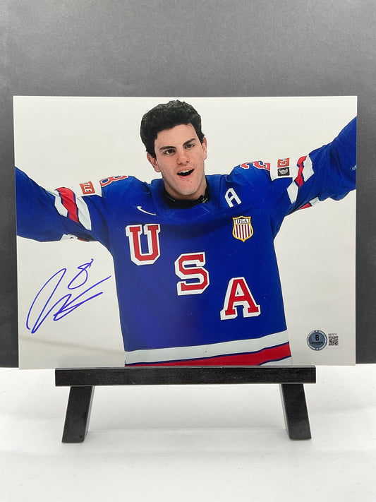 Zeev Buium Minnesota Wild signed photo 8x10 Beckett USA NHL