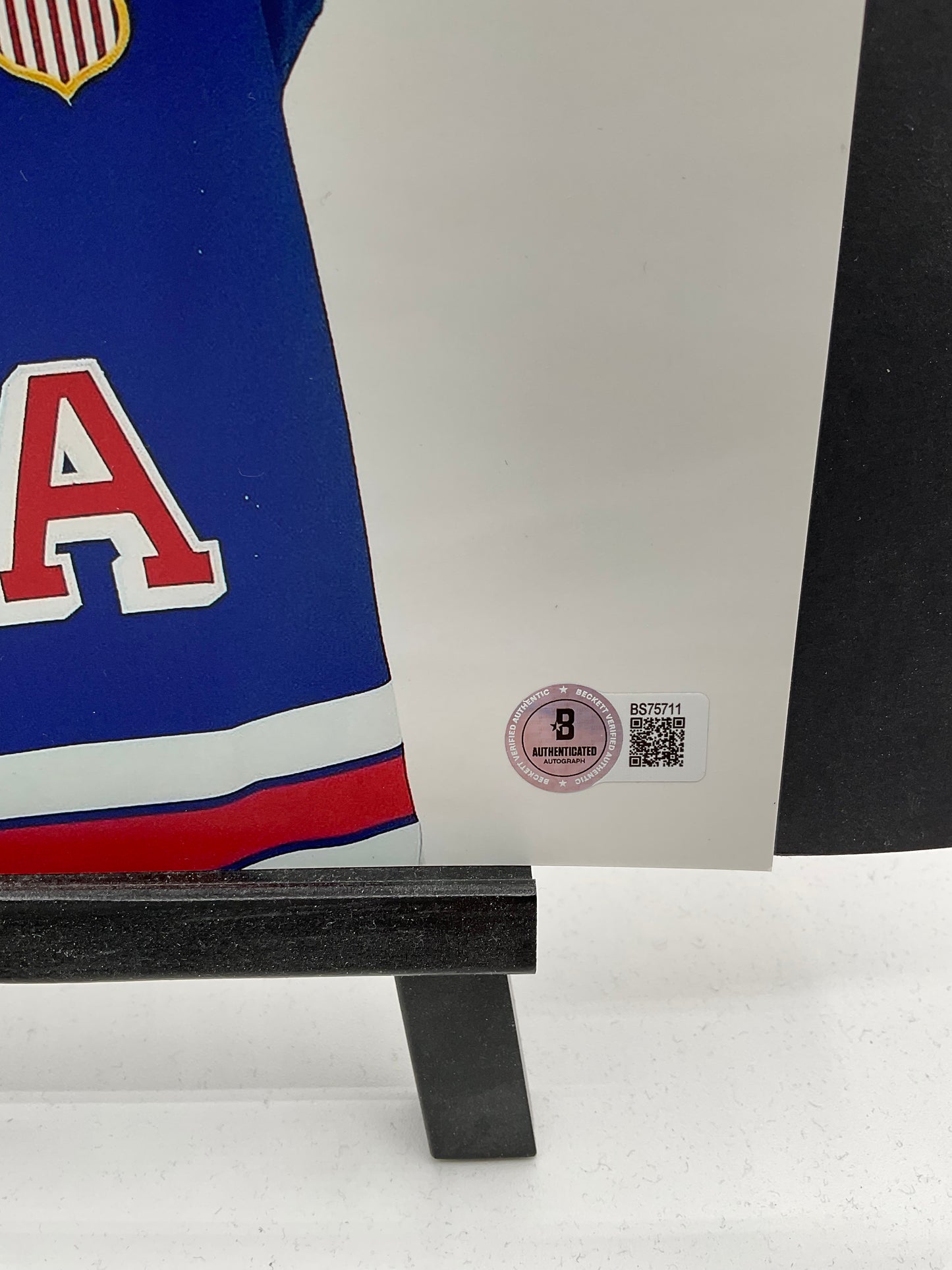 Zeev Buium Minnesota Wild signed photo 8x10 Beckett USA NHL