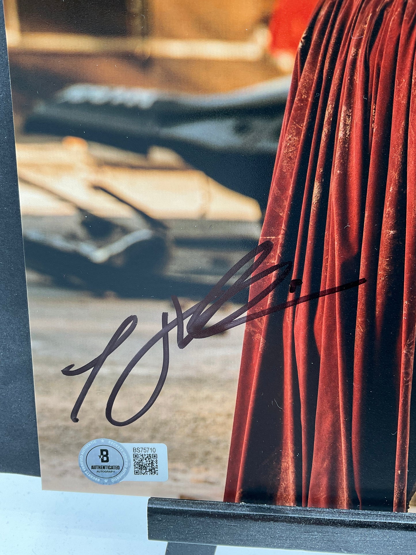 Tyler Hoechlin Superman signed Photo 8x10 Beckett Bitsie Tulloch Inscription
