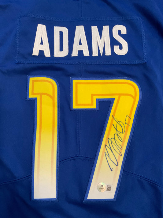 Davante Adams LA Rams signed Jersey Beckett NFL