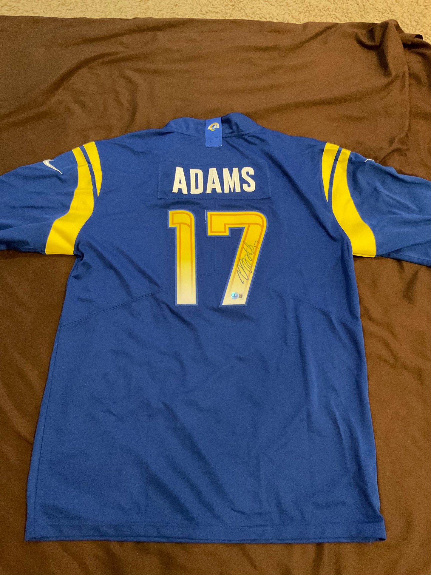 Davante Adams LA Rams signed Jersey Beckett NFL
