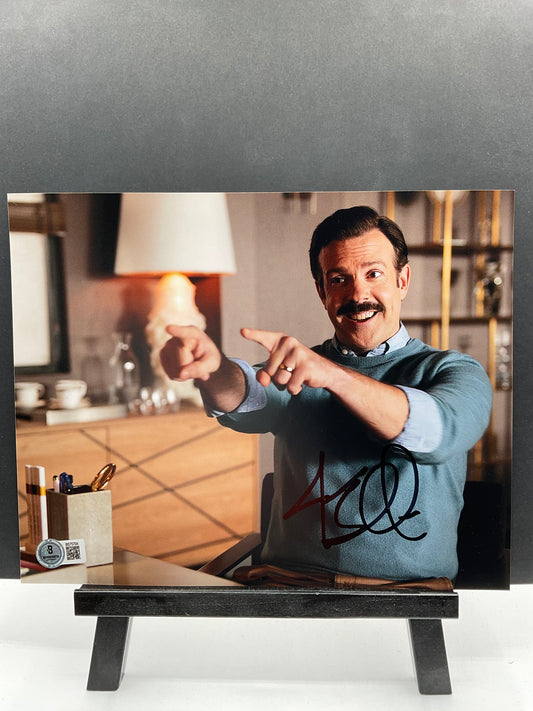 Jason Sudeikis Ted Lasso signed photo 8x10 Beckett