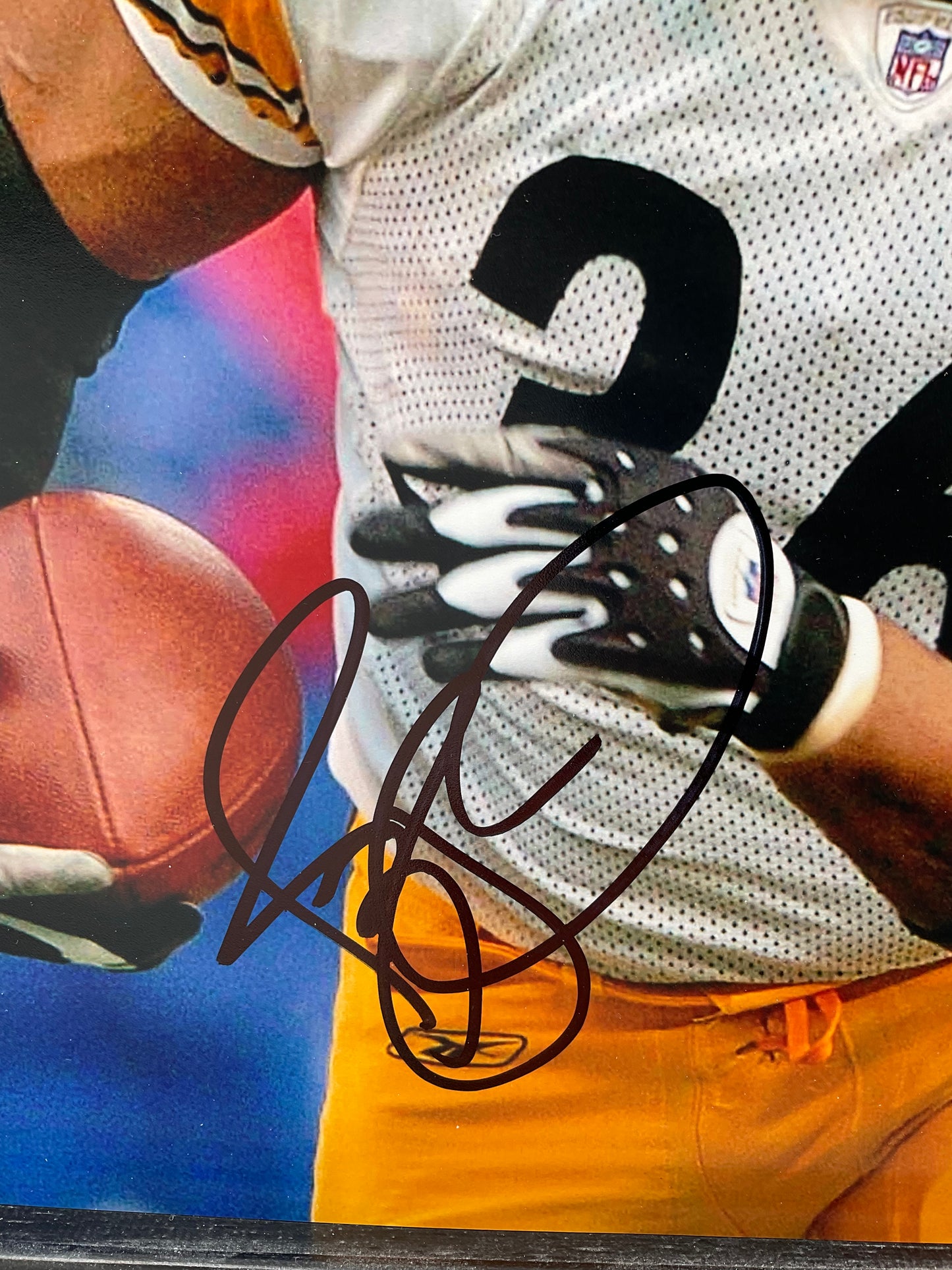 Jerome Bettis Steelers signed photo 8x10 Beckett NFL