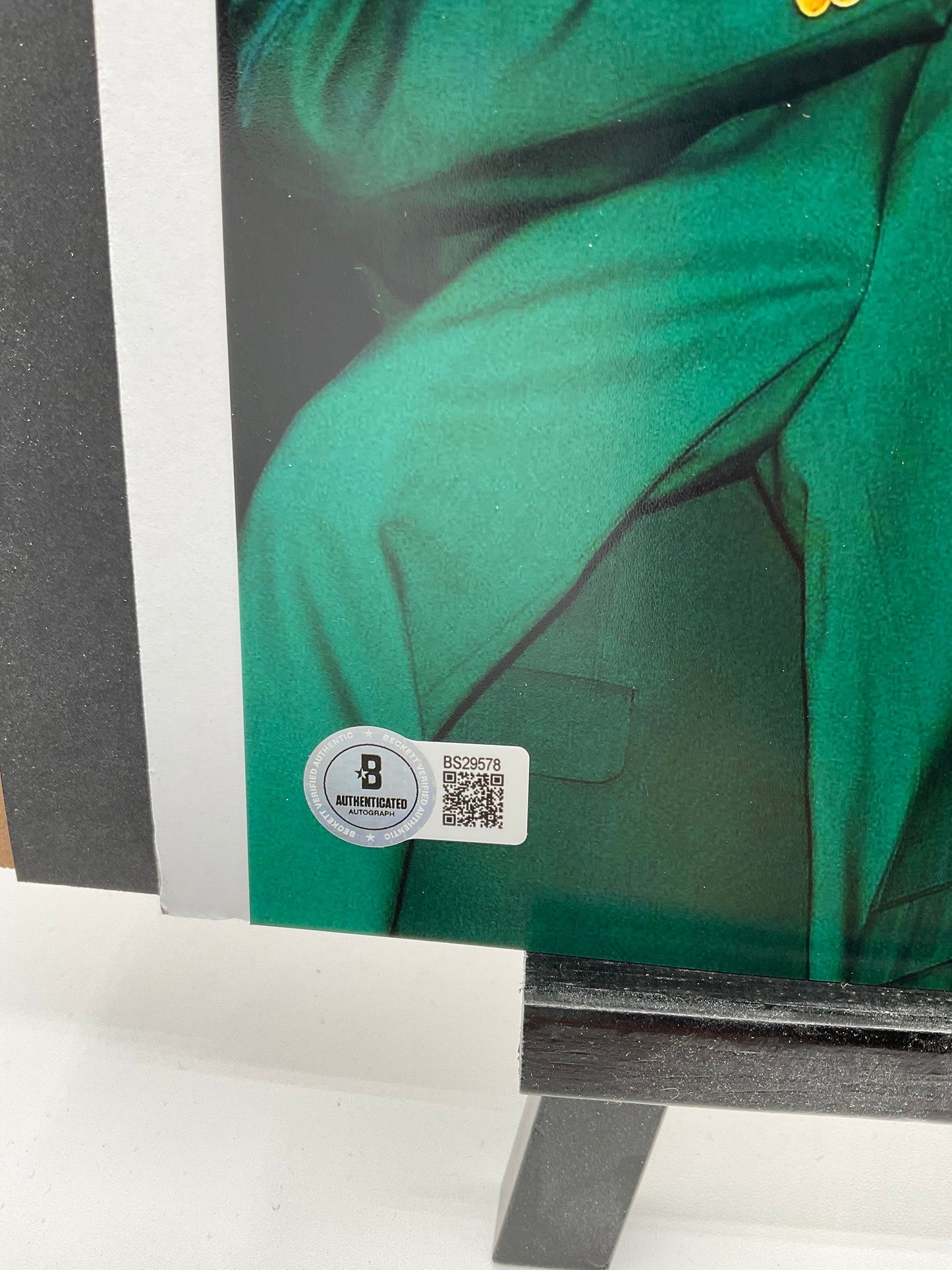 Angel Cabrera Masters signed photo 8x10 Beckett PGA