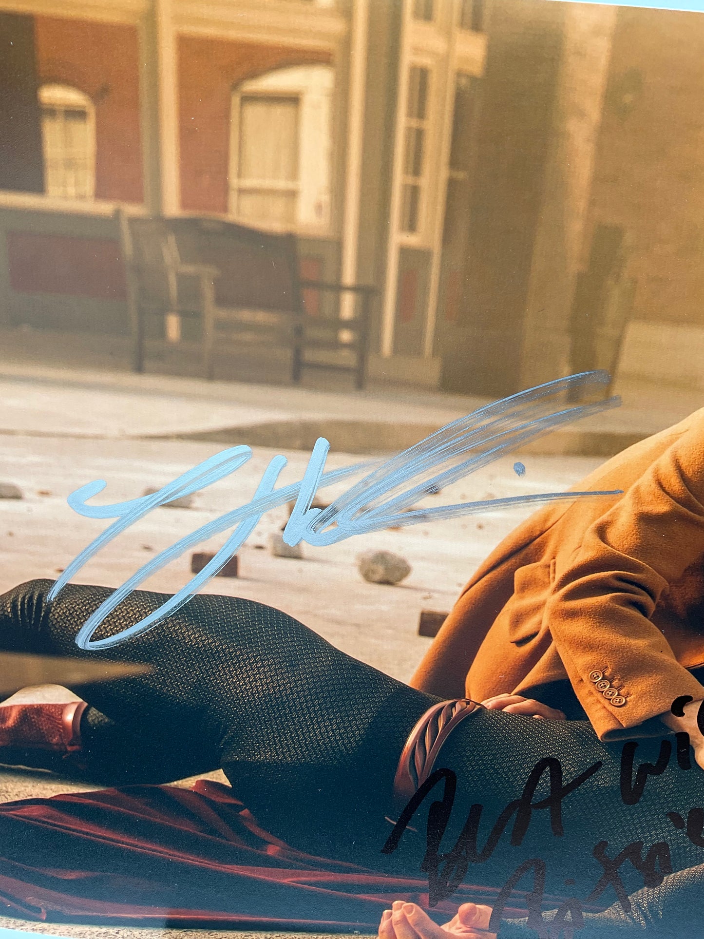 Tyler Hoechlin Superman signed Photo 8x10 Beckett Bitsie Tulloch Inscription