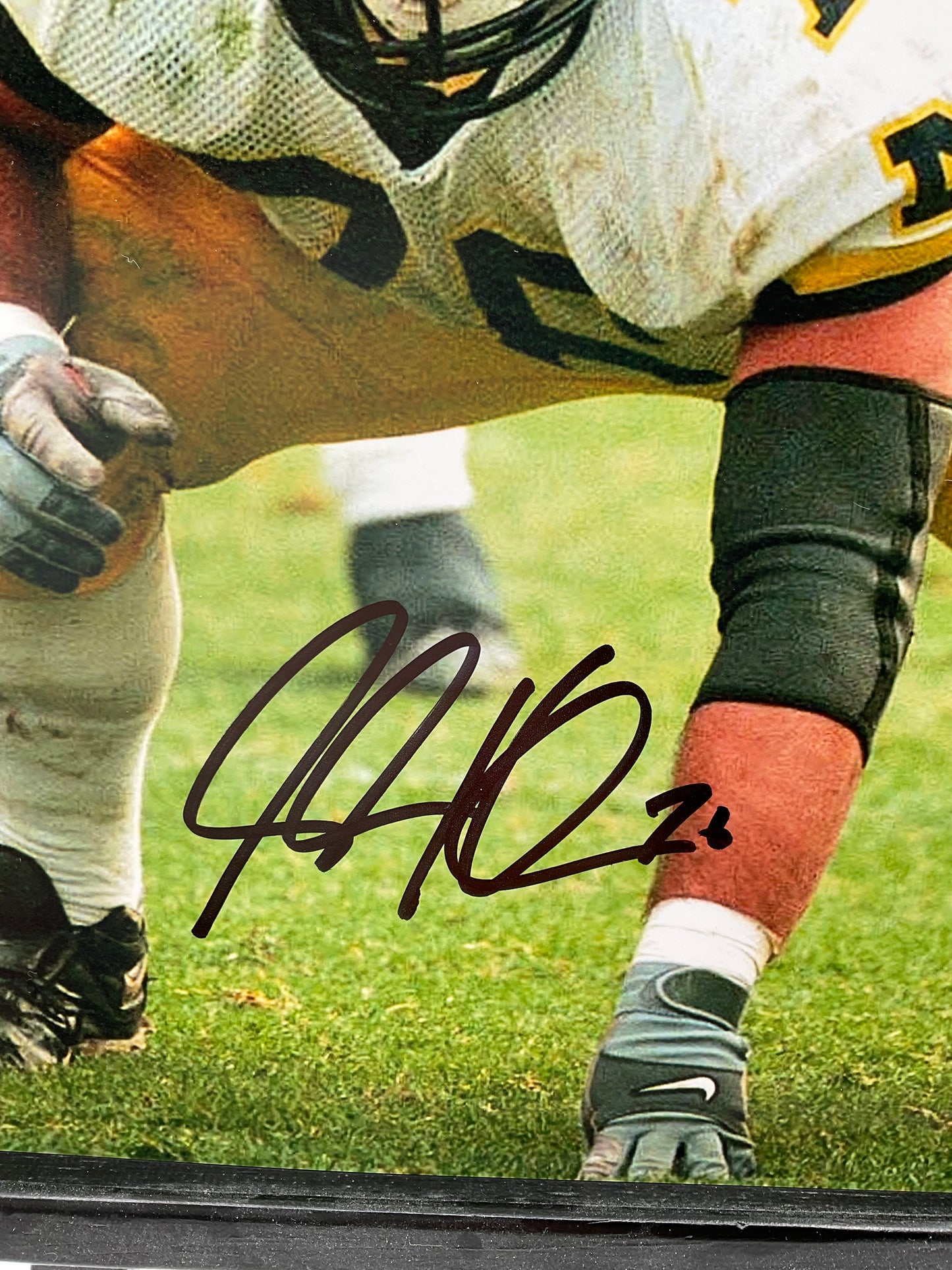 Steve Hutchinson Michigan Wolverines signed photo 8x10 Beckett
