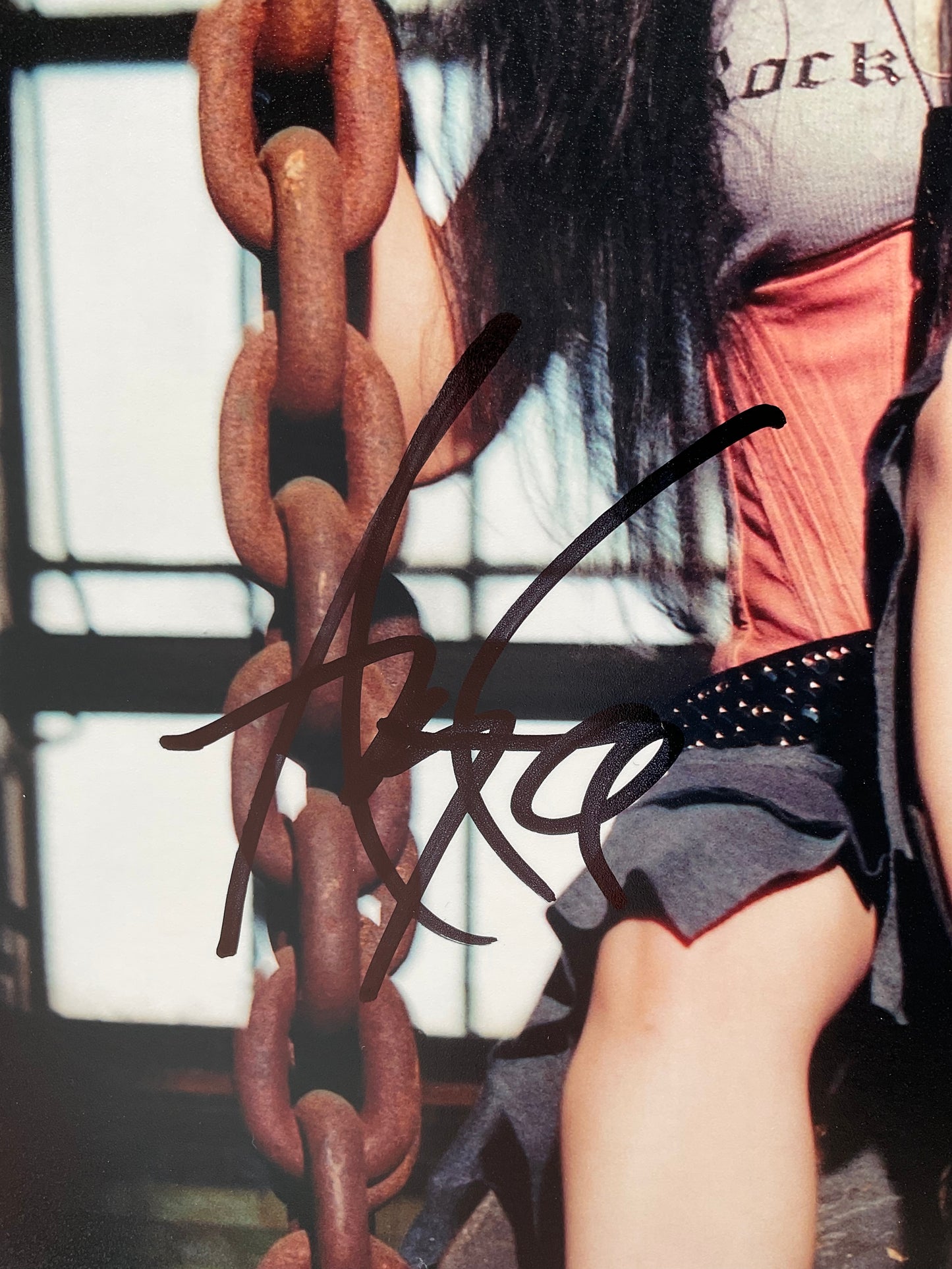 Amy Lee Evanescence signed photo 8x10 Beckett Music