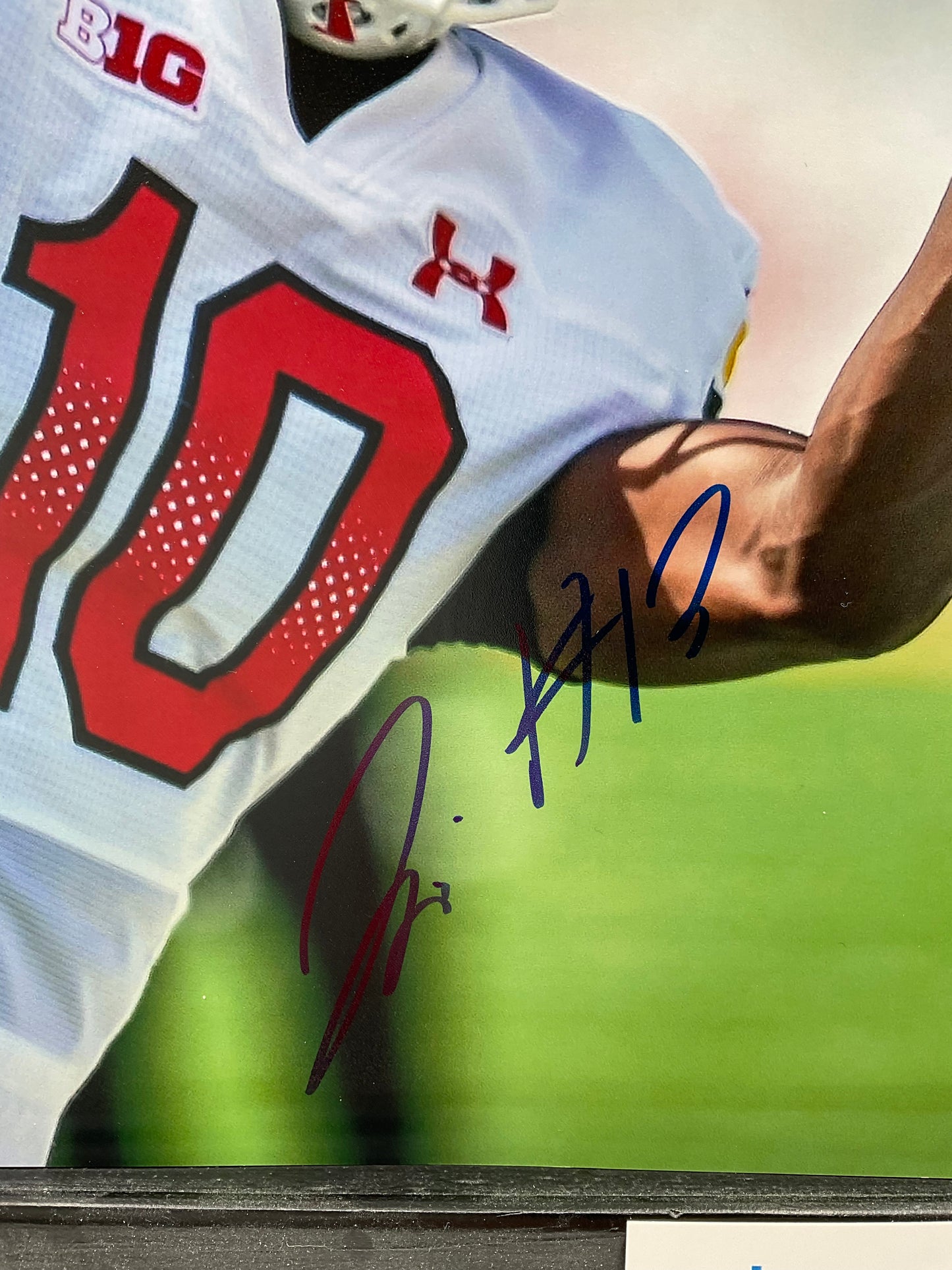 Tai Felton Maryland signed photo 8x10 ACOA NFL MN Vikings