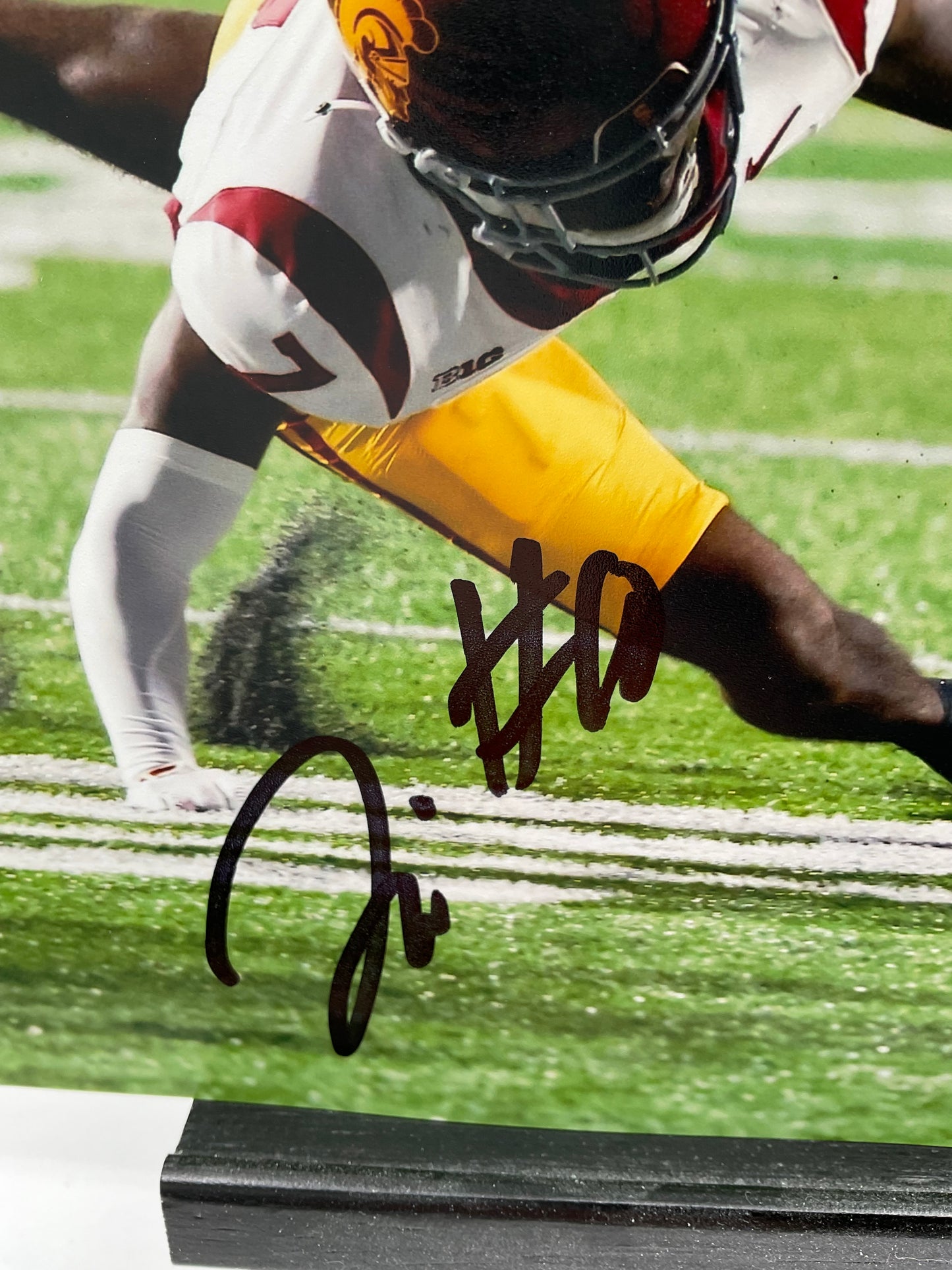 Tai Felton Maryland signed photo 8x10 ACOA NFL MN Vikings