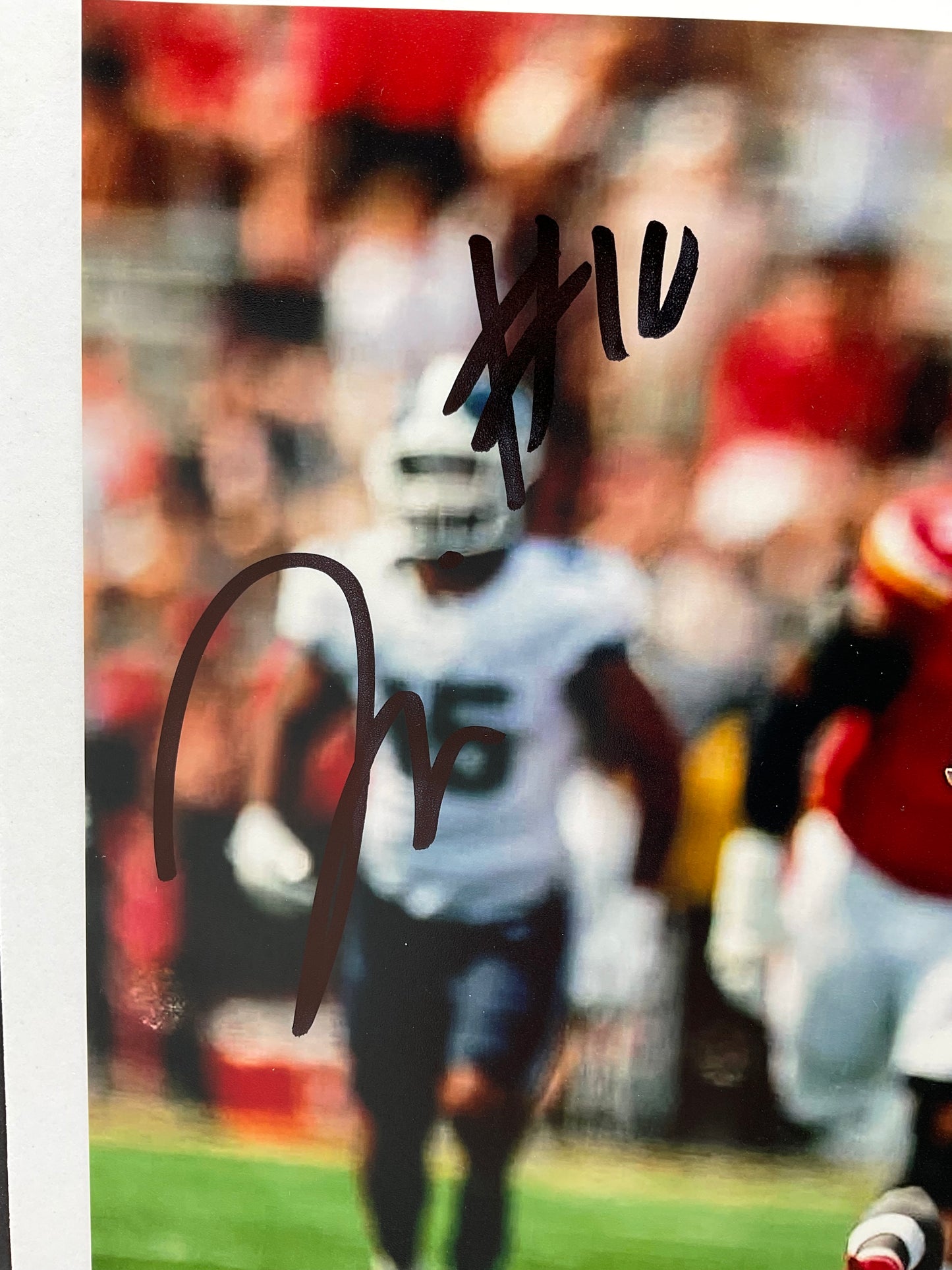 Tai Felton Maryland signed photo 8x10 ACOA NFL MN Vikings
