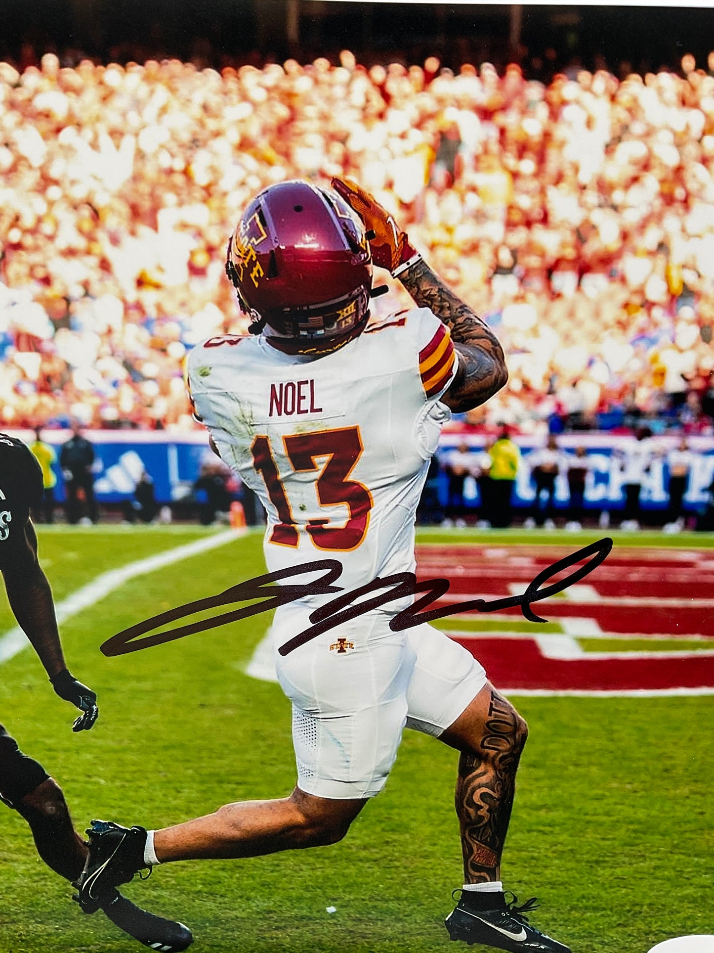 Jaylin Noel Cyclones signed photo 8x10 ACOA NFL Houston Texans