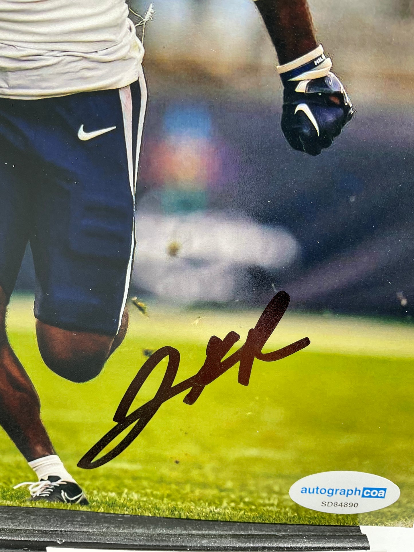 Jalen Royals Utah State signed photo 8x10 ACOA NFL Kansas City Chiefs