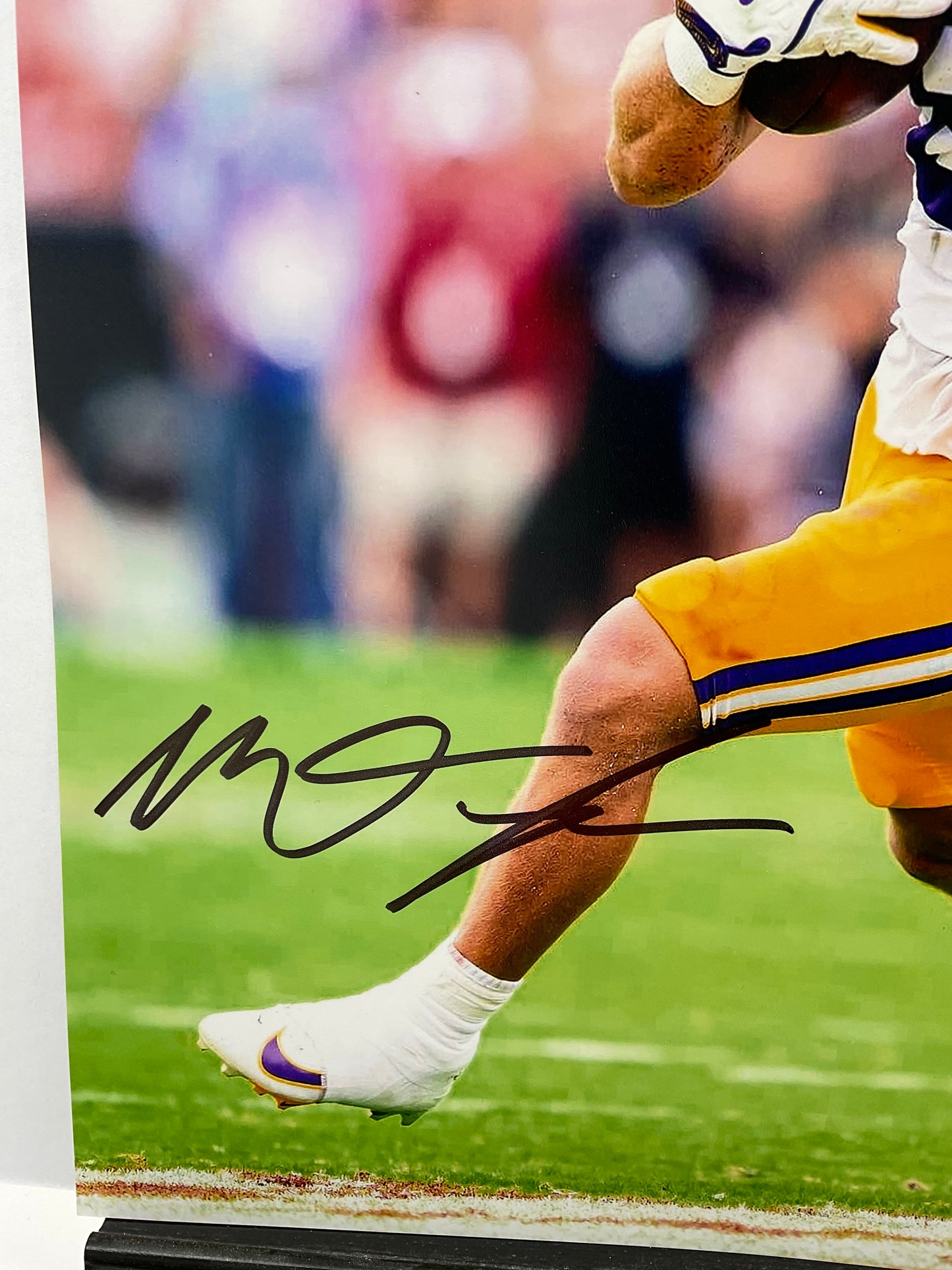 Mason Taylor LSU signed photo 8x10 ACOA New York Jets