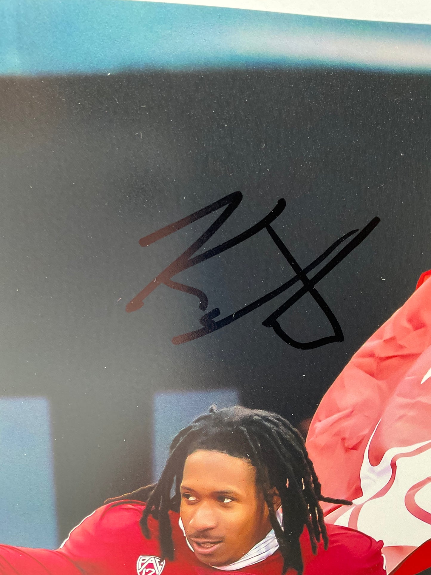 Kyle Williams Washington State Cougars signed photo 8x10 ACOA NFL Patriots