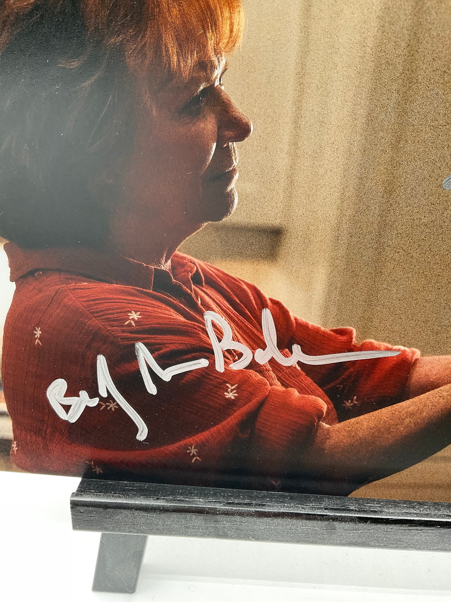 Jason Sudeikis Ted Lasso signed photo 8x10 Beckett Becky Ann Baker