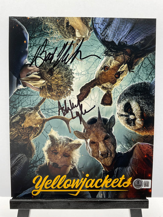 Yellowjackets signed Photo 8x10 Beckett Bart Nickerson and Ashley Lyle Creators
