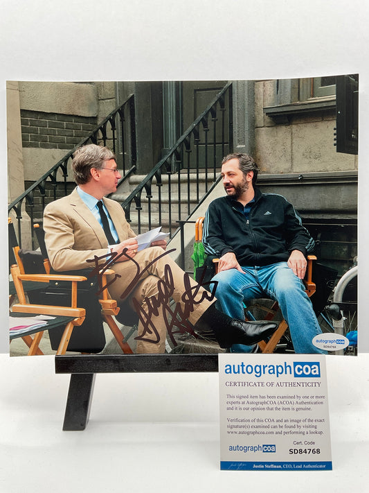 Judd Apatow and Paul Feig signed photo 8x10 ACOA