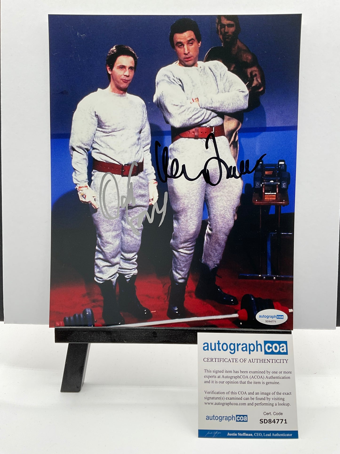Dana Carvey SNL signed photo 8x10 ACOA Kevin Nealon