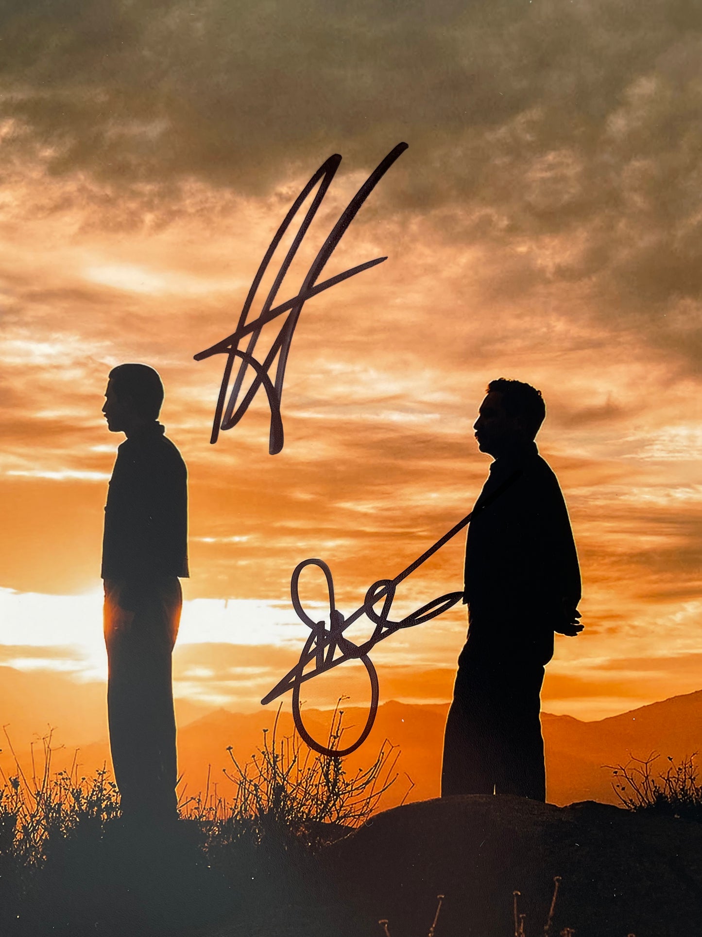 Thee Sacred Souls signed photo 8x10 ACOA Band Signed