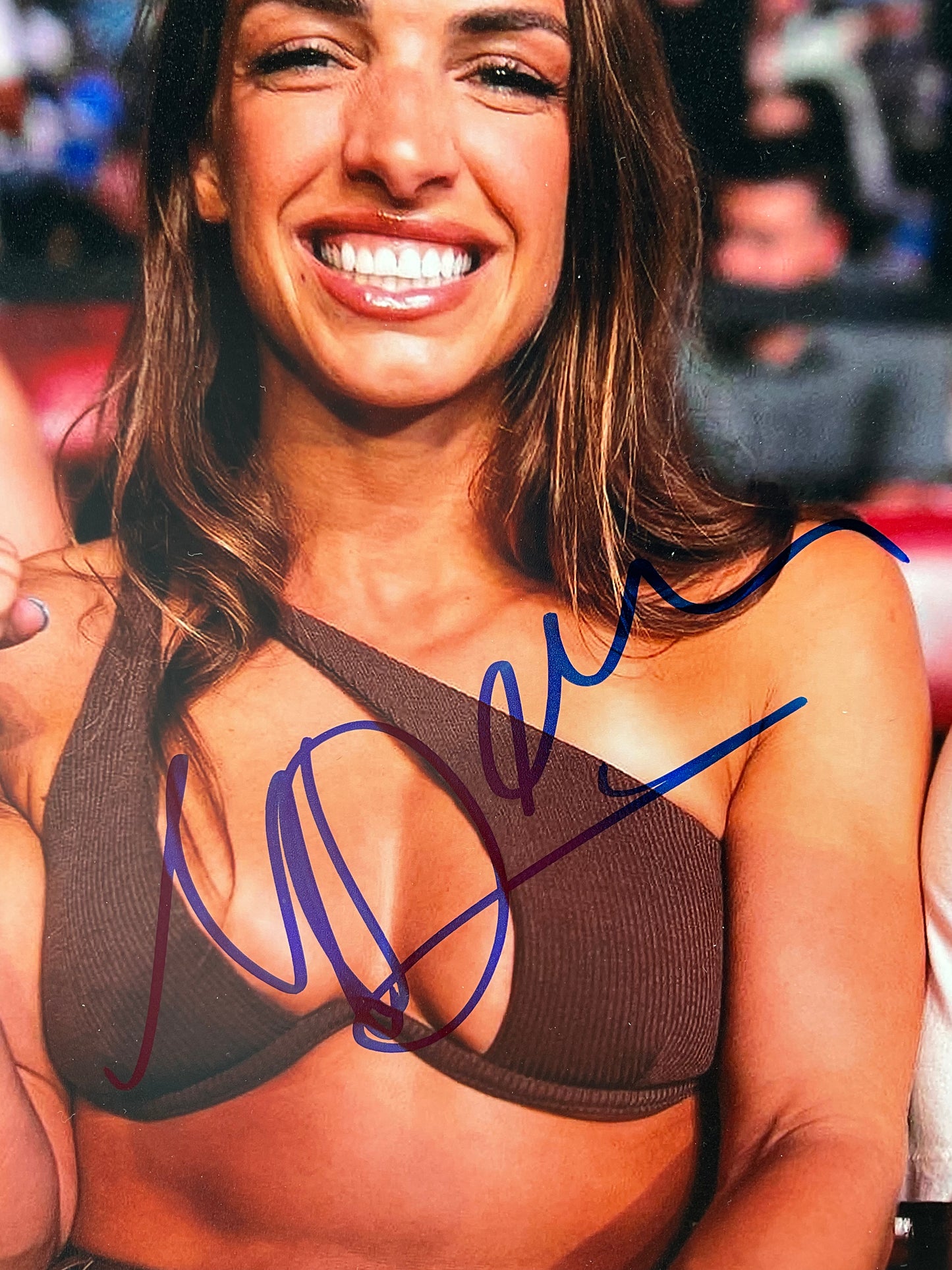 Mackenzie Dern UFC signed photo 8x10 ACOA Sexy