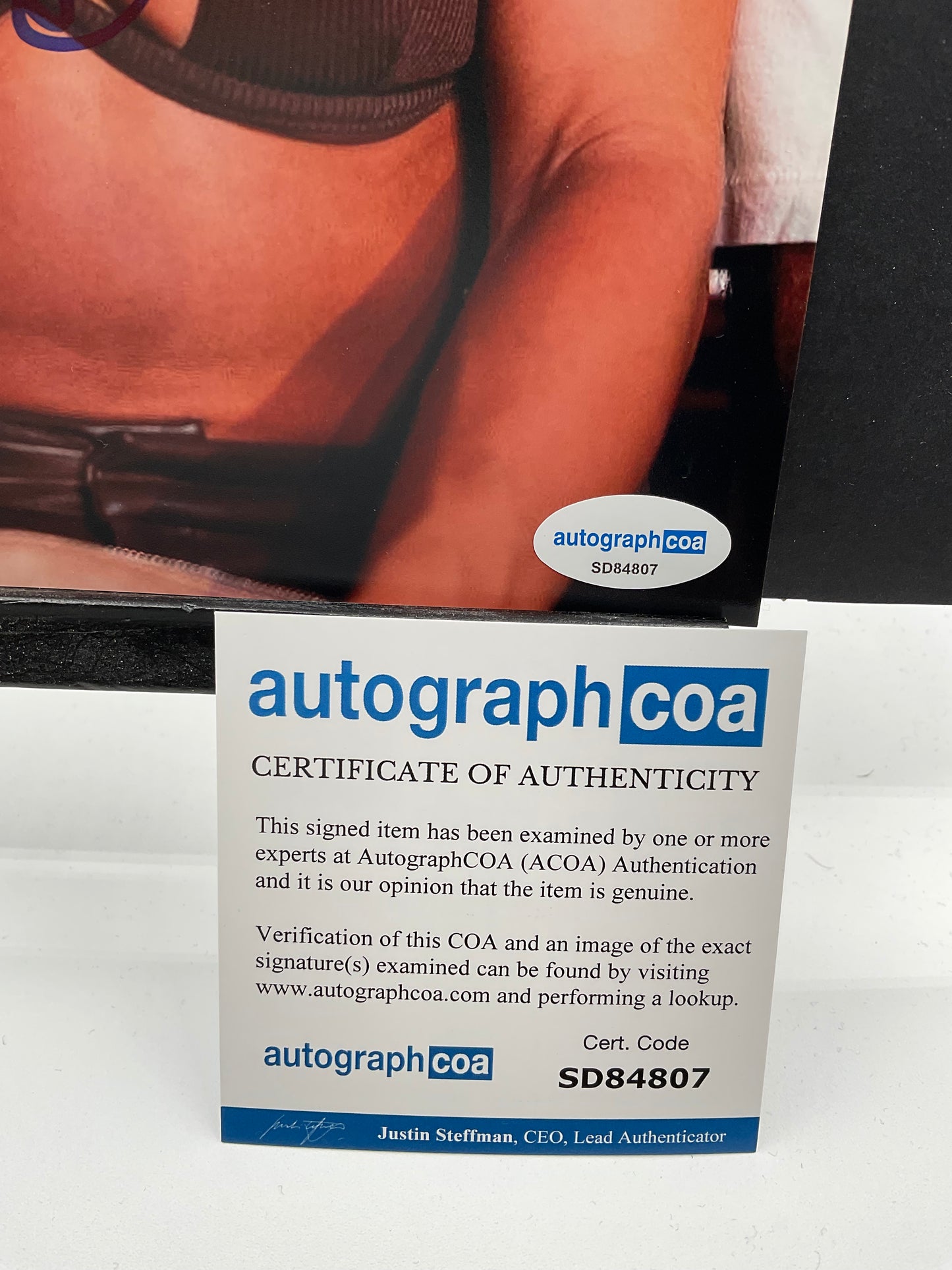 Mackenzie Dern UFC signed photo 8x10 ACOA Sexy