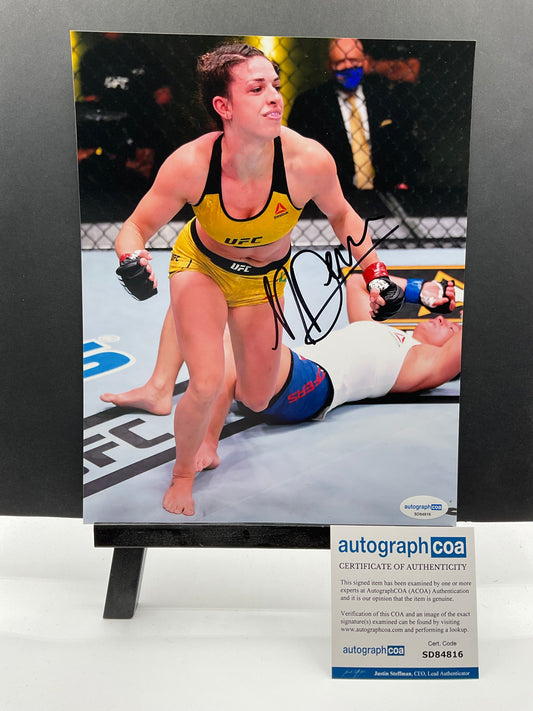 Mackenzie Dern MMA signed photo 8x10 ACOA UFC
