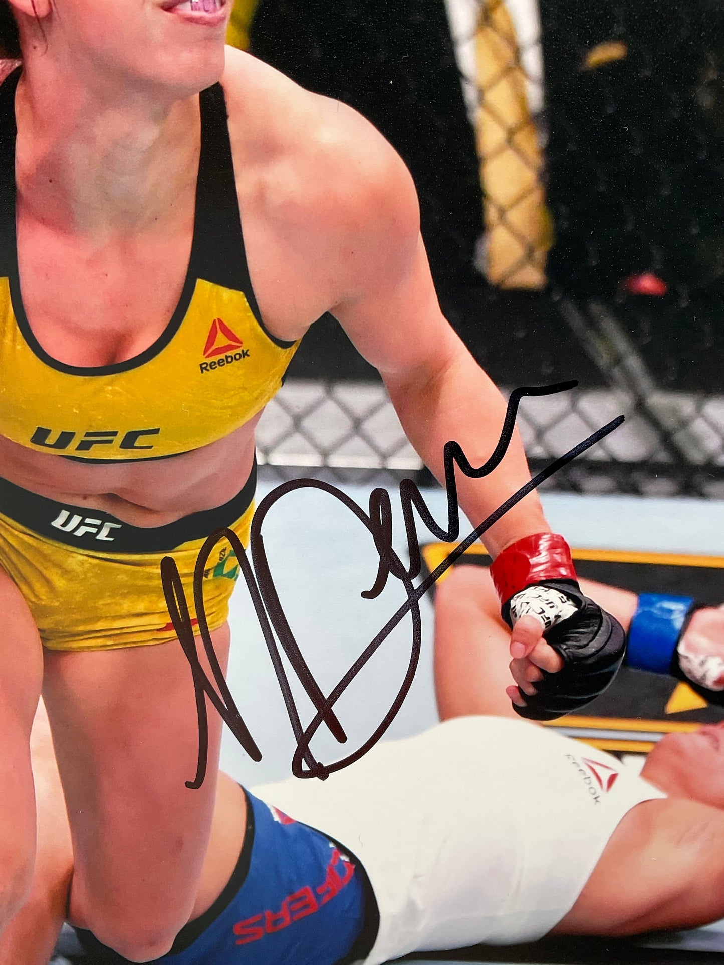 Mackenzie Dern MMA signed photo 8x10 ACOA UFC