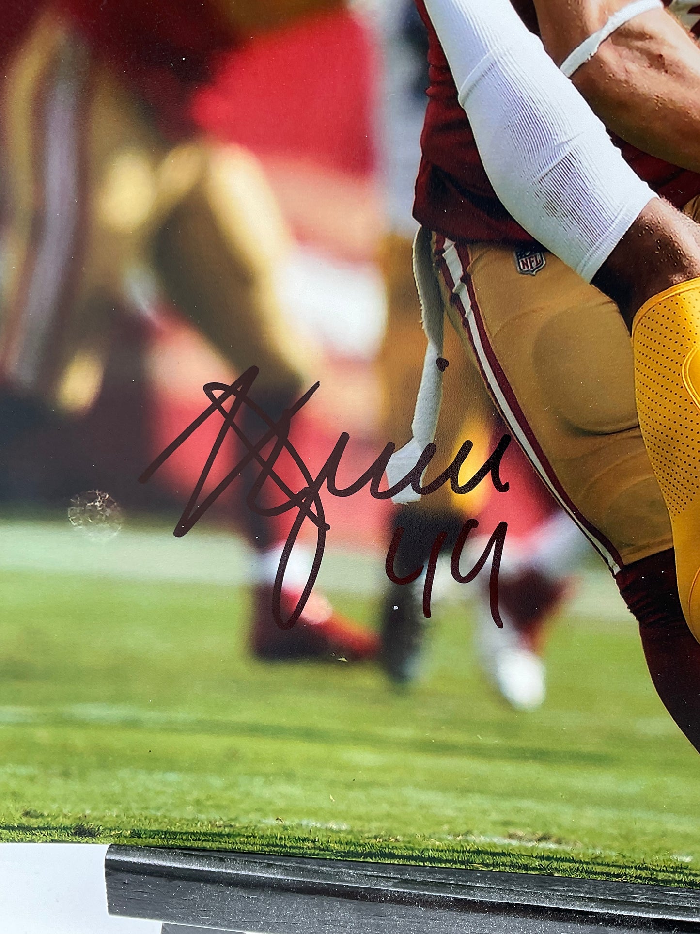Kyle Juszczyk 49ers signed photo 8x10 ACOA NFL San Francisco