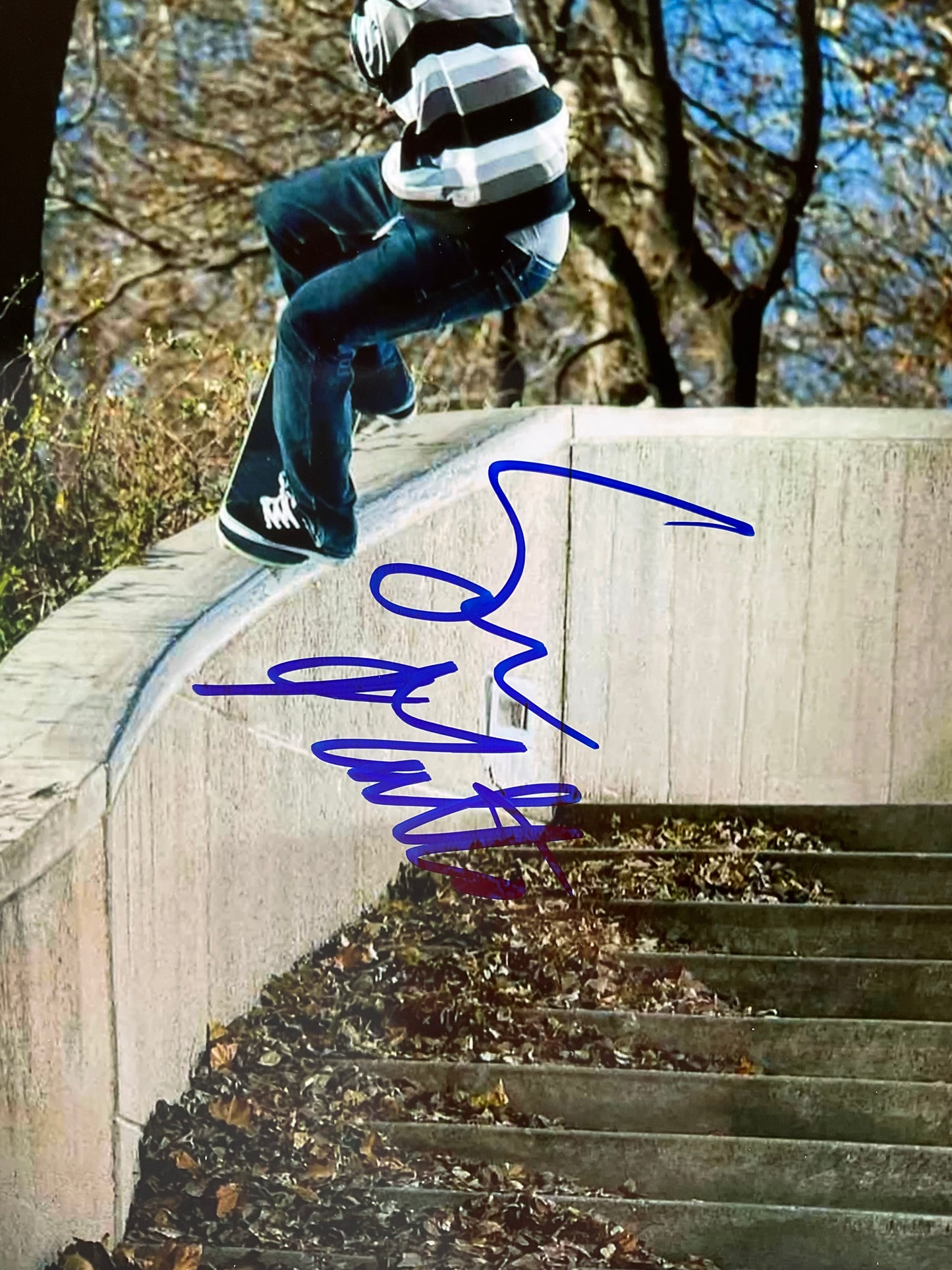 Sean Malto Skateboarding signed photo 8x10 ACOA