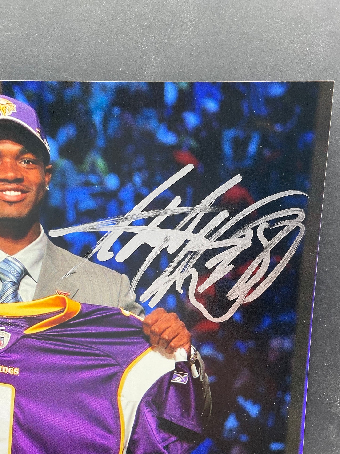 Adrian Peterson Vikings signed photo 8x10 ACOA Minnesota