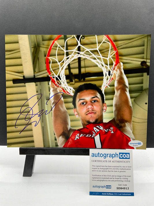 Jalen Suggs Gonzaga signed photo 8x10 ACOA March Madness