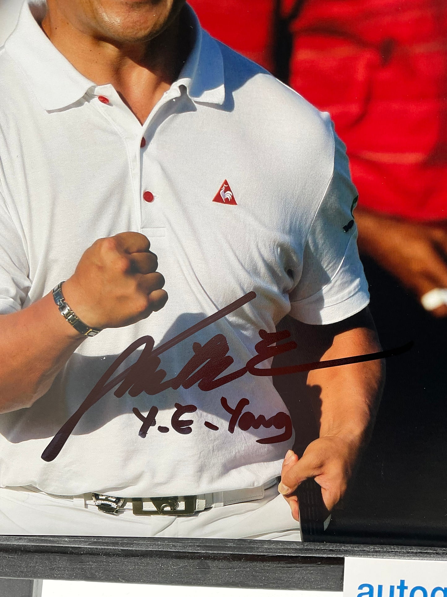 YE Yang PGA Championship signed photo 8x10 ACOA Golf
