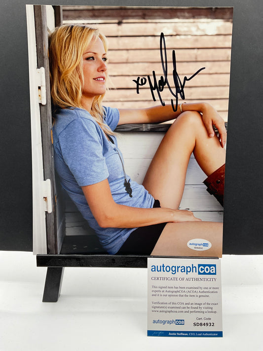 Malin Akerman Sexy signed photo 8x10 ACOA