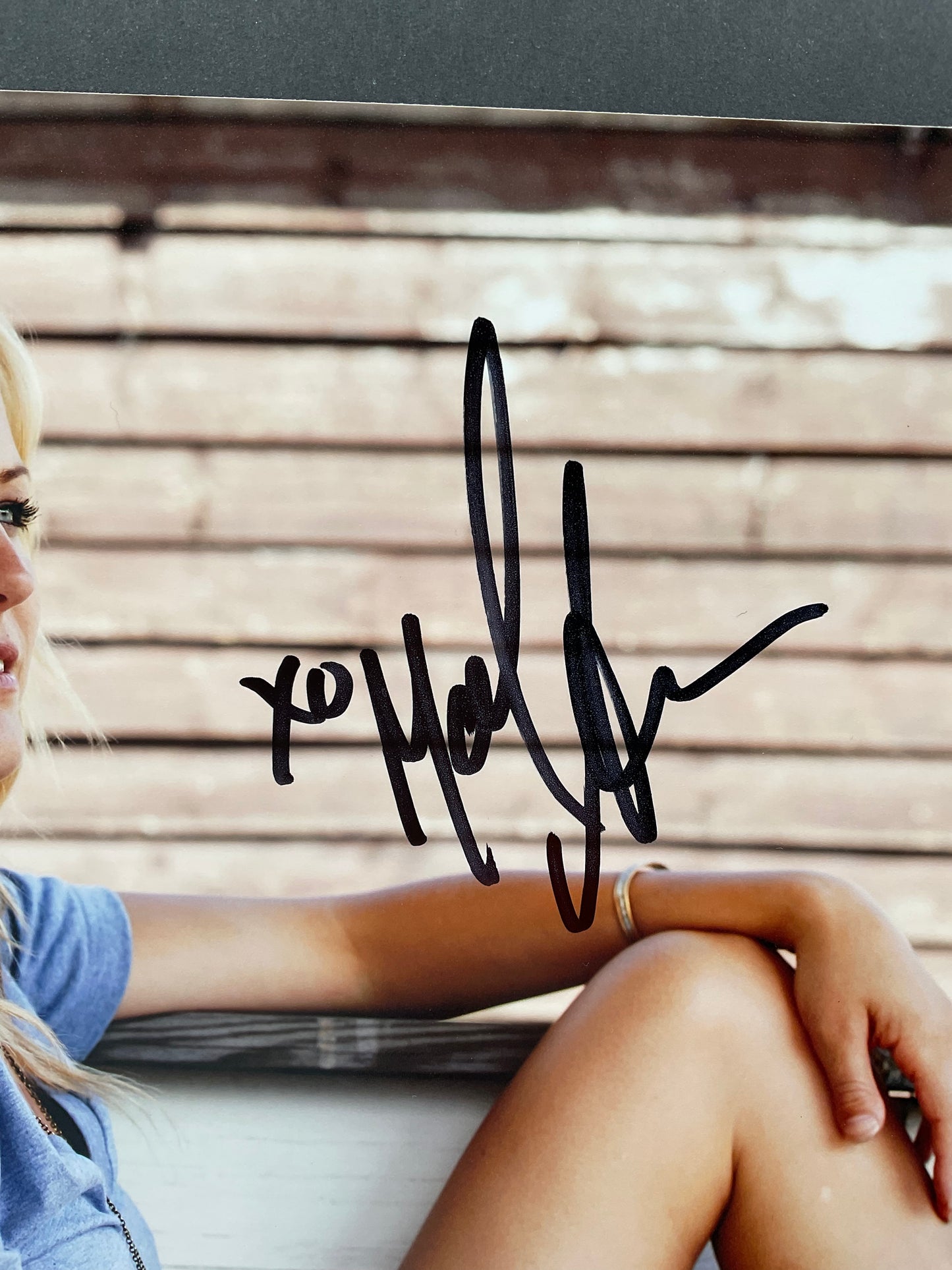 Malin Akerman Sexy signed photo 8x10 ACOA