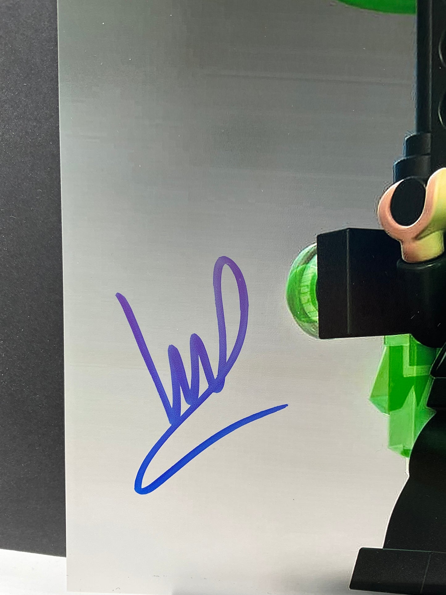 Ike Barinholtz Lego Movie signed photo 8x10 ACOA