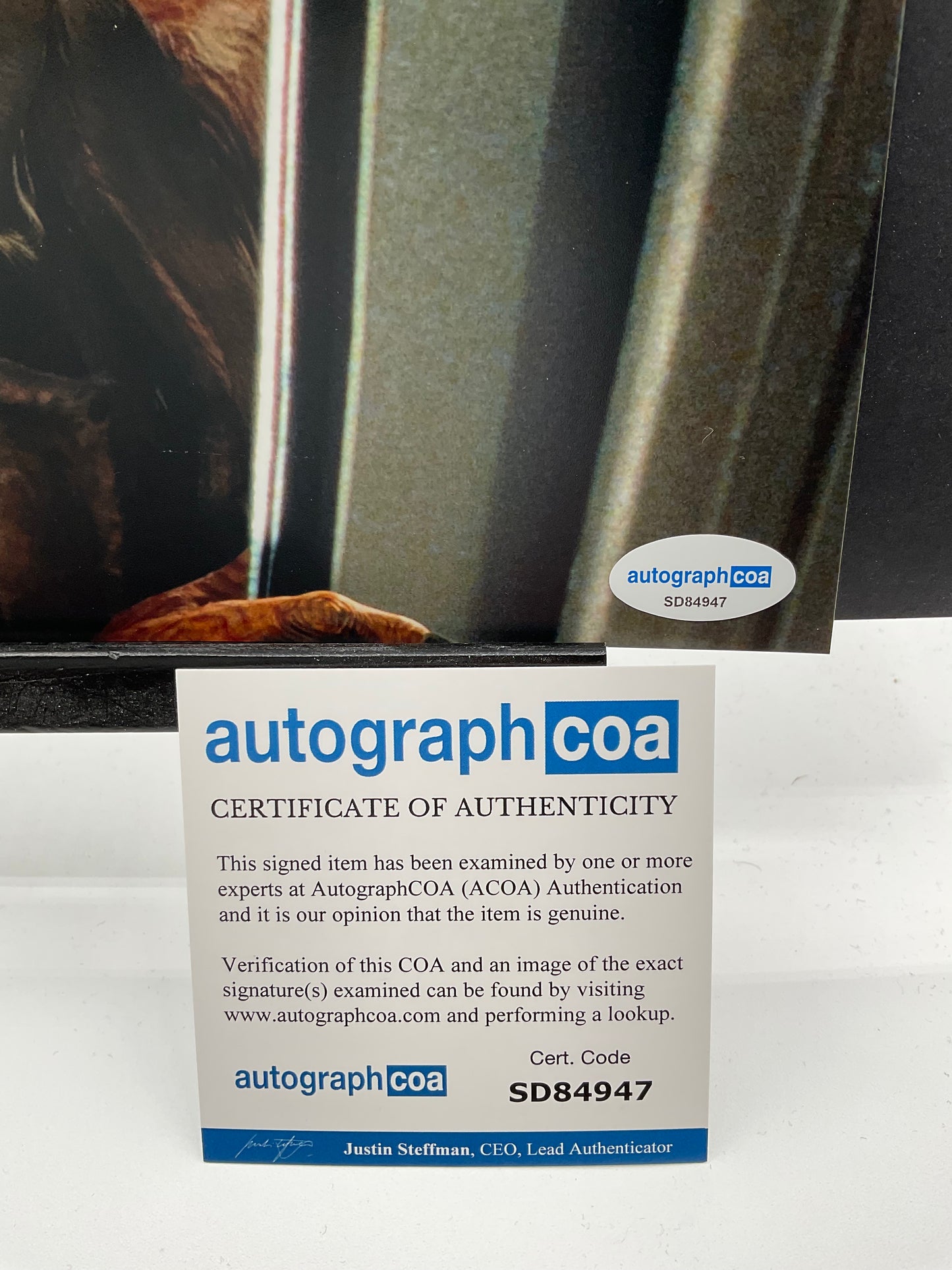 Ahmed Best Star Wars Jar Jar Binks signed photo 8x10 ACOA