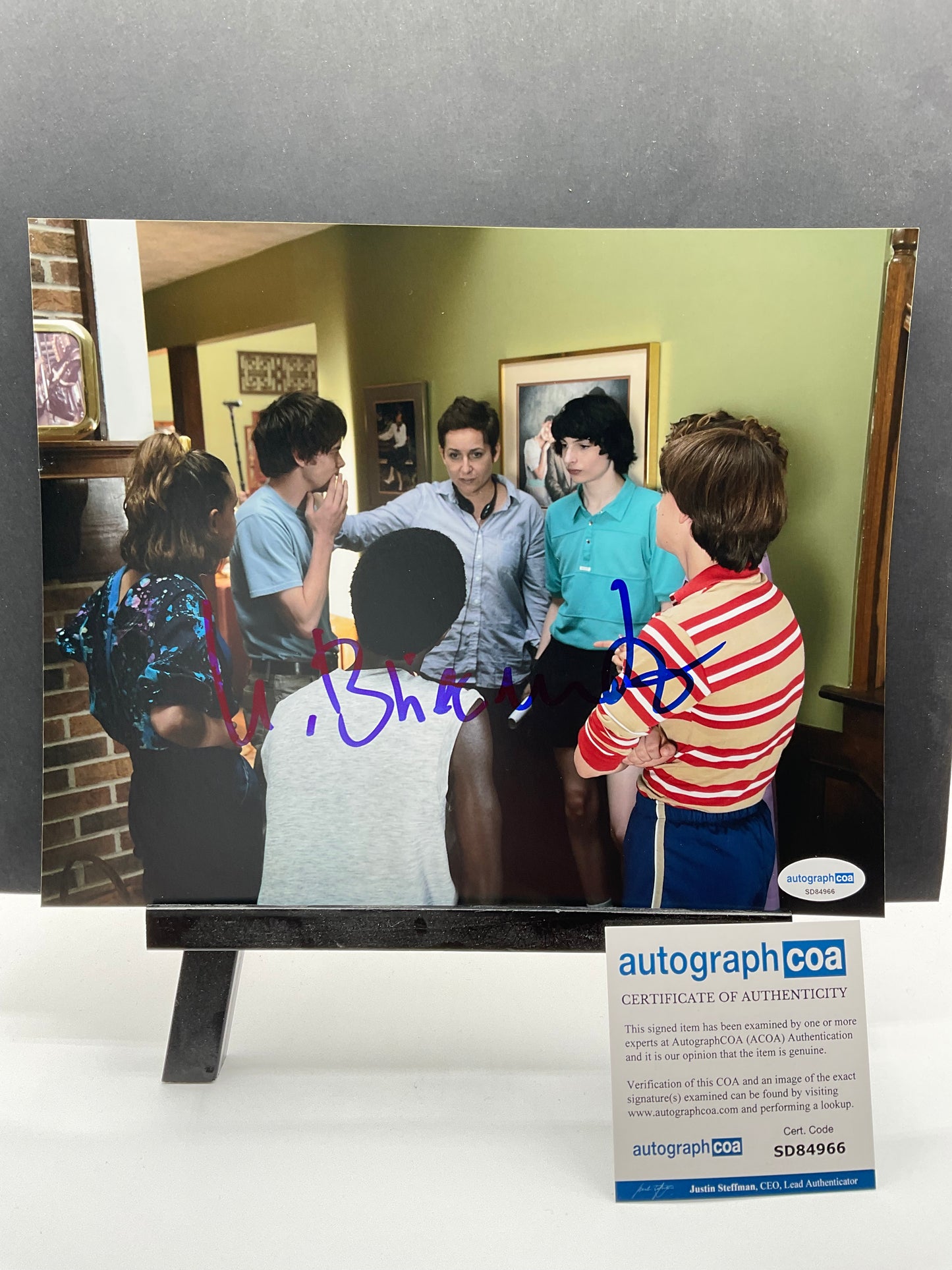 Uta Briesewitz Stranger Things signed photo 8x10 ACOA